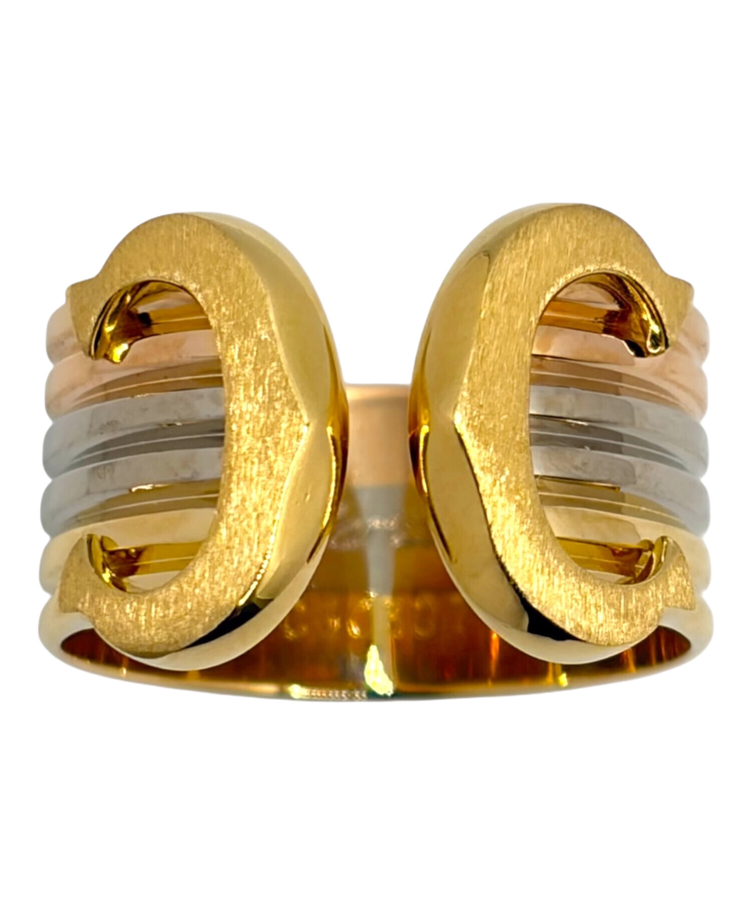 中古・古着通販】Cartier (カルティエ) 2Cスリーカラーリング サイズ