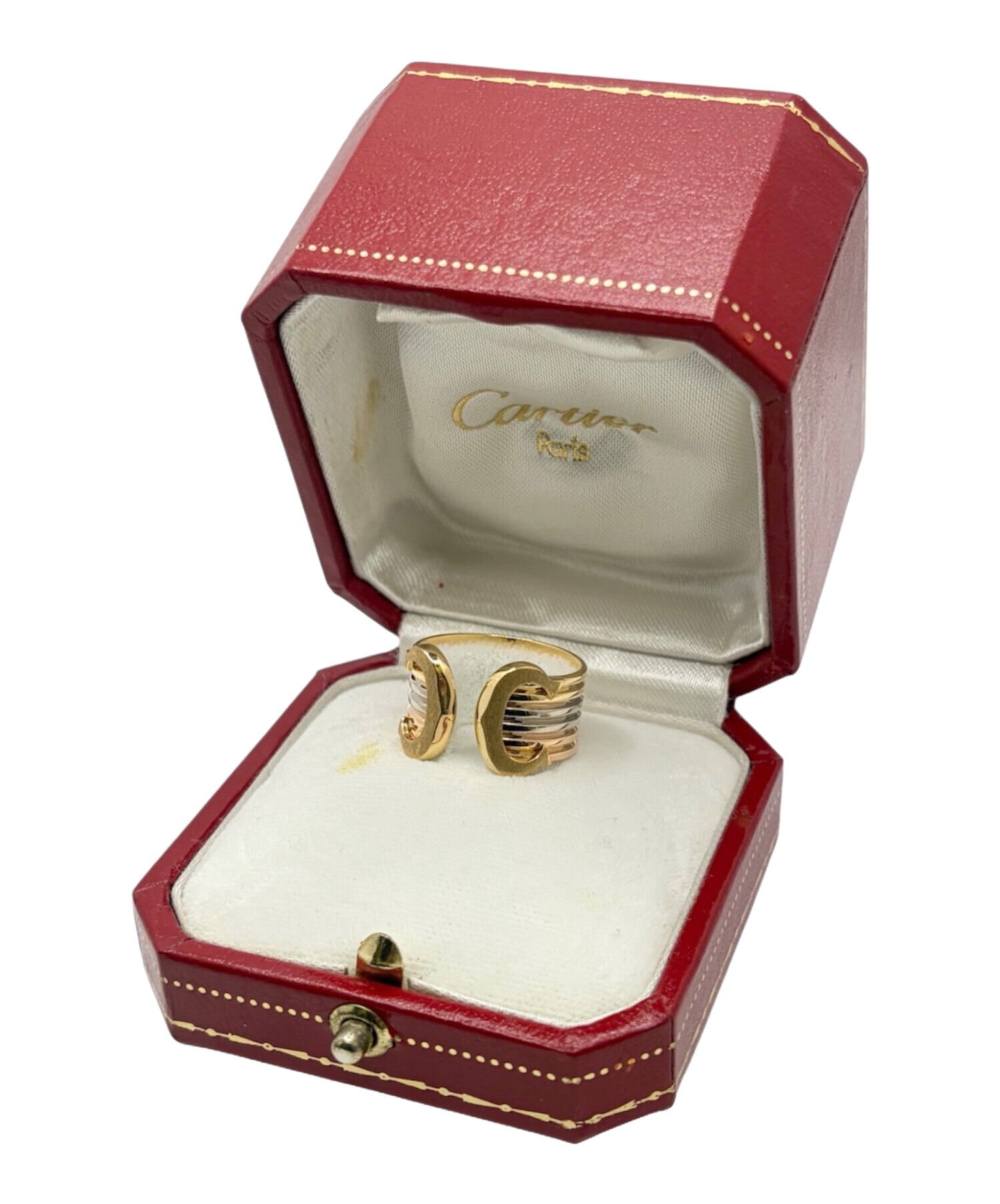 中古・古着通販】Cartier (カルティエ) 2Cスリーカラーリング サイズ