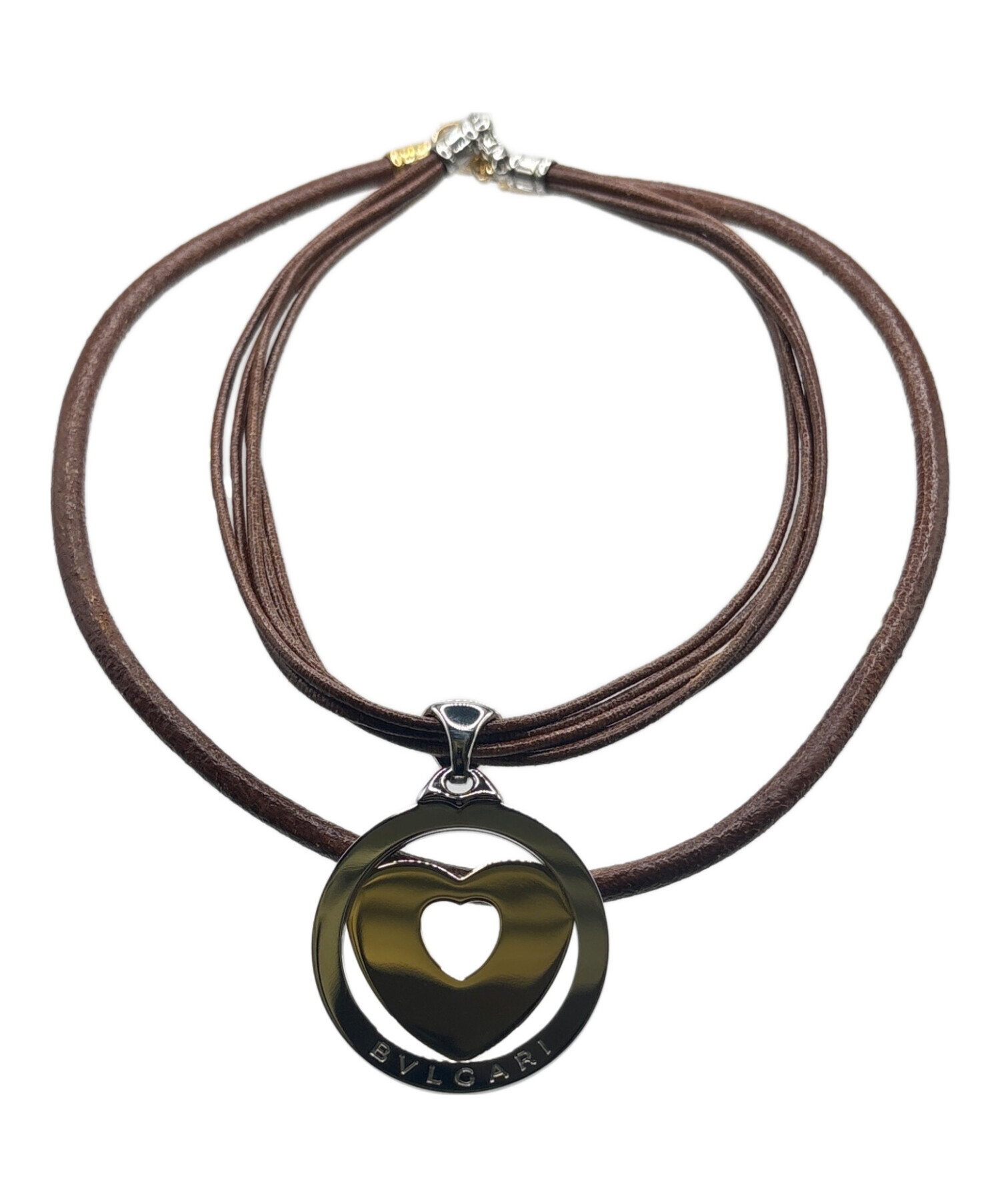 Bvlgari ブルガリ トンドハート ペンダントトップK18YG 値下げ⭕️ 中古・古着通販】BVLGARI (ブルガリ) トンドハートネックレス/K18/SS