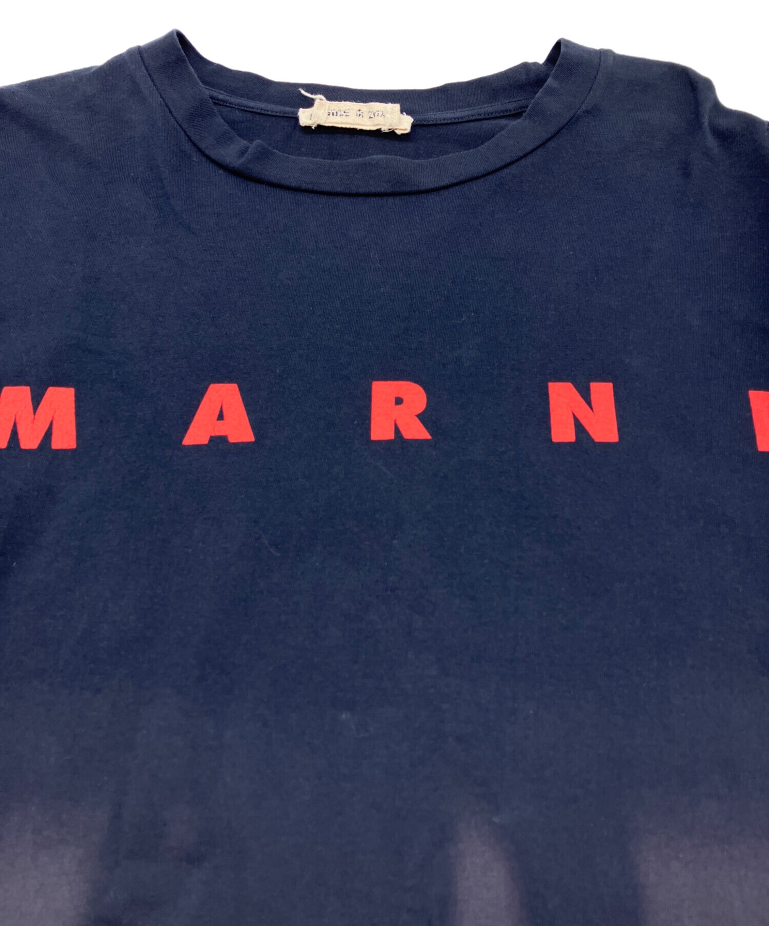 MARNI マルニ Tシャツ・カットソー XS 紺 【古着】【中古】【送料無料】 MARNI - MARNI マルニ Tシャツ・カットソー XS 紺 【古着】【中古