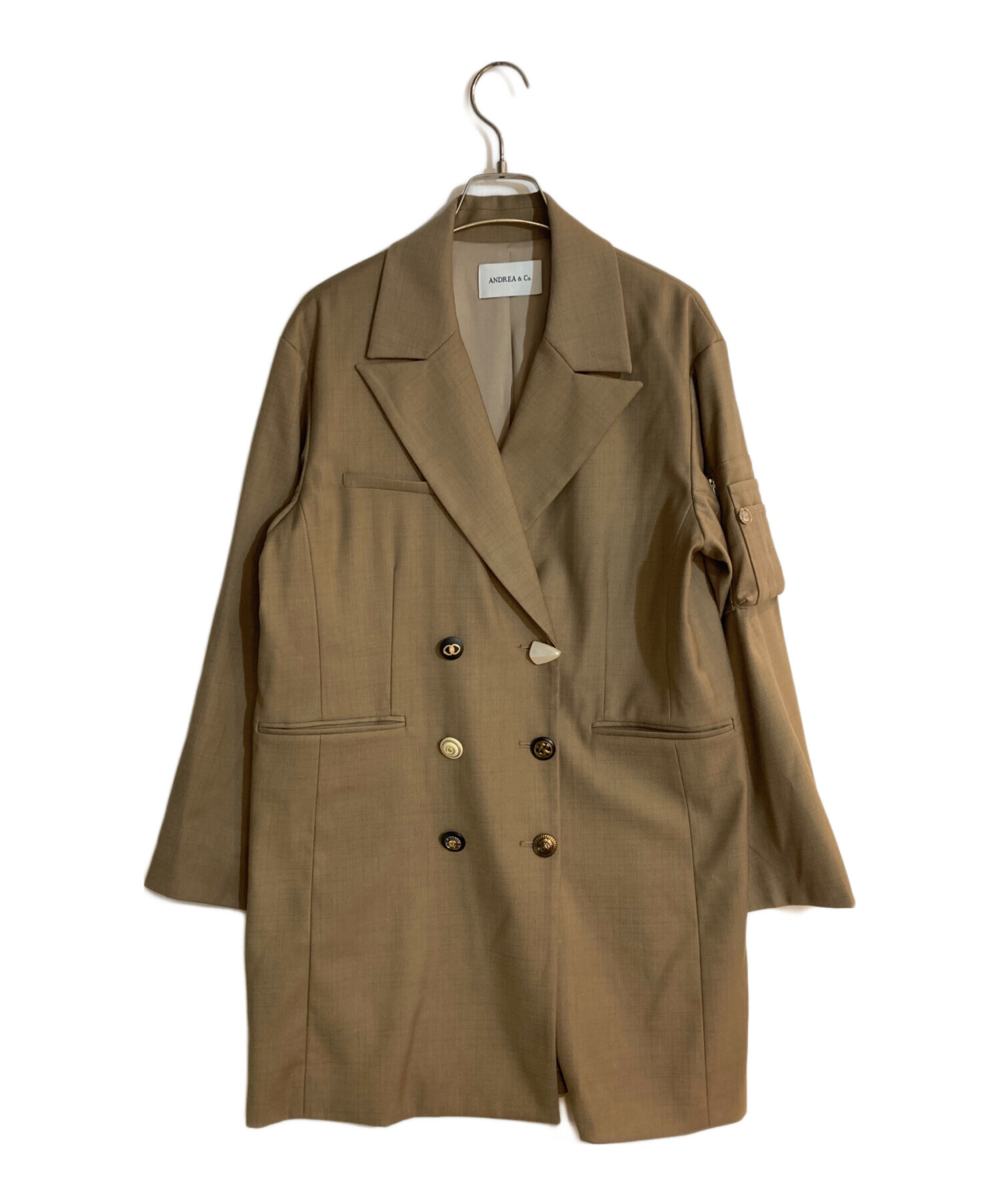 中古・古着通販】ANDREA&Co (アンドレアアンドコー) MA-1テーラード 中古・古着通販】ANDREA&Co (アンドレアアンドコー) MA-1テーラード