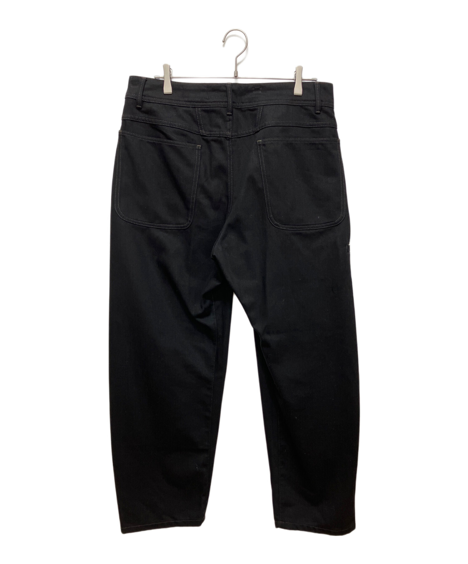 中古・古着通販】LEMAIRE (ルメール) TWISTED WORKWEAR PANTS ブラック