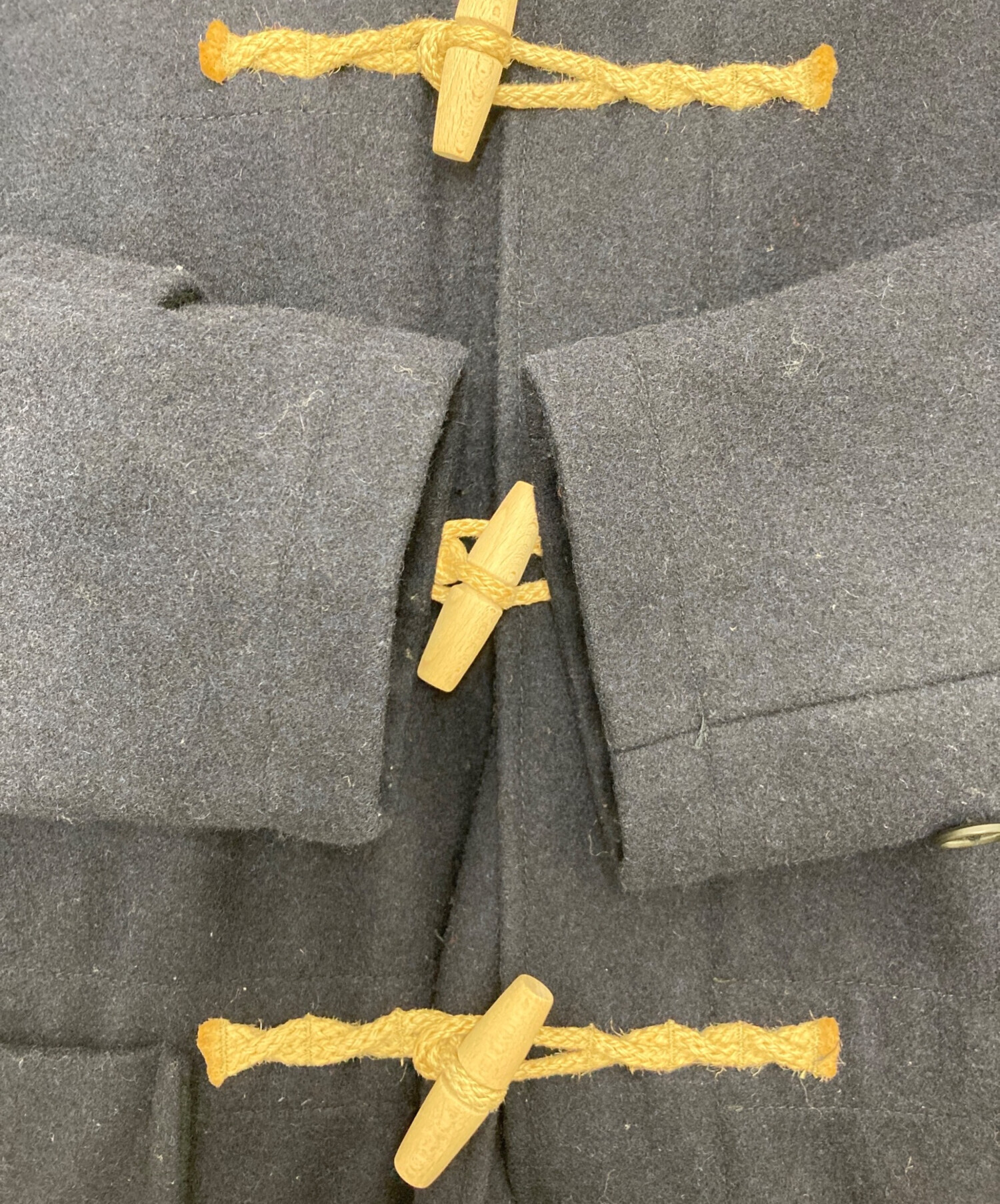 中古・古着通販】MHL (エムエイチエル) ダッフルコート ネイビー