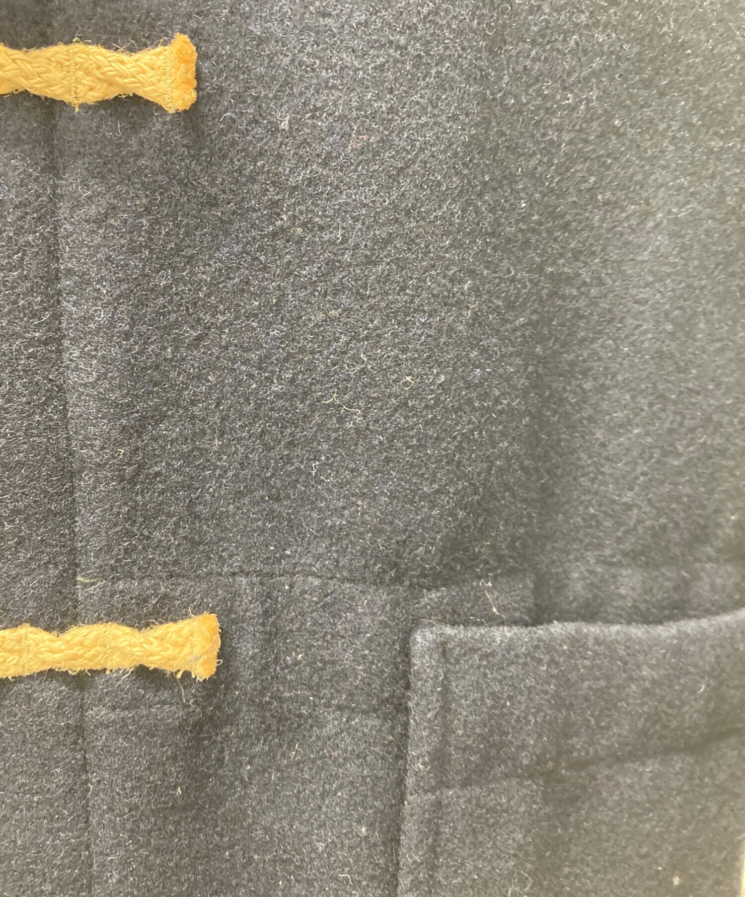 中古・古着通販】MHL (エムエイチエル) ダッフルコート ネイビー