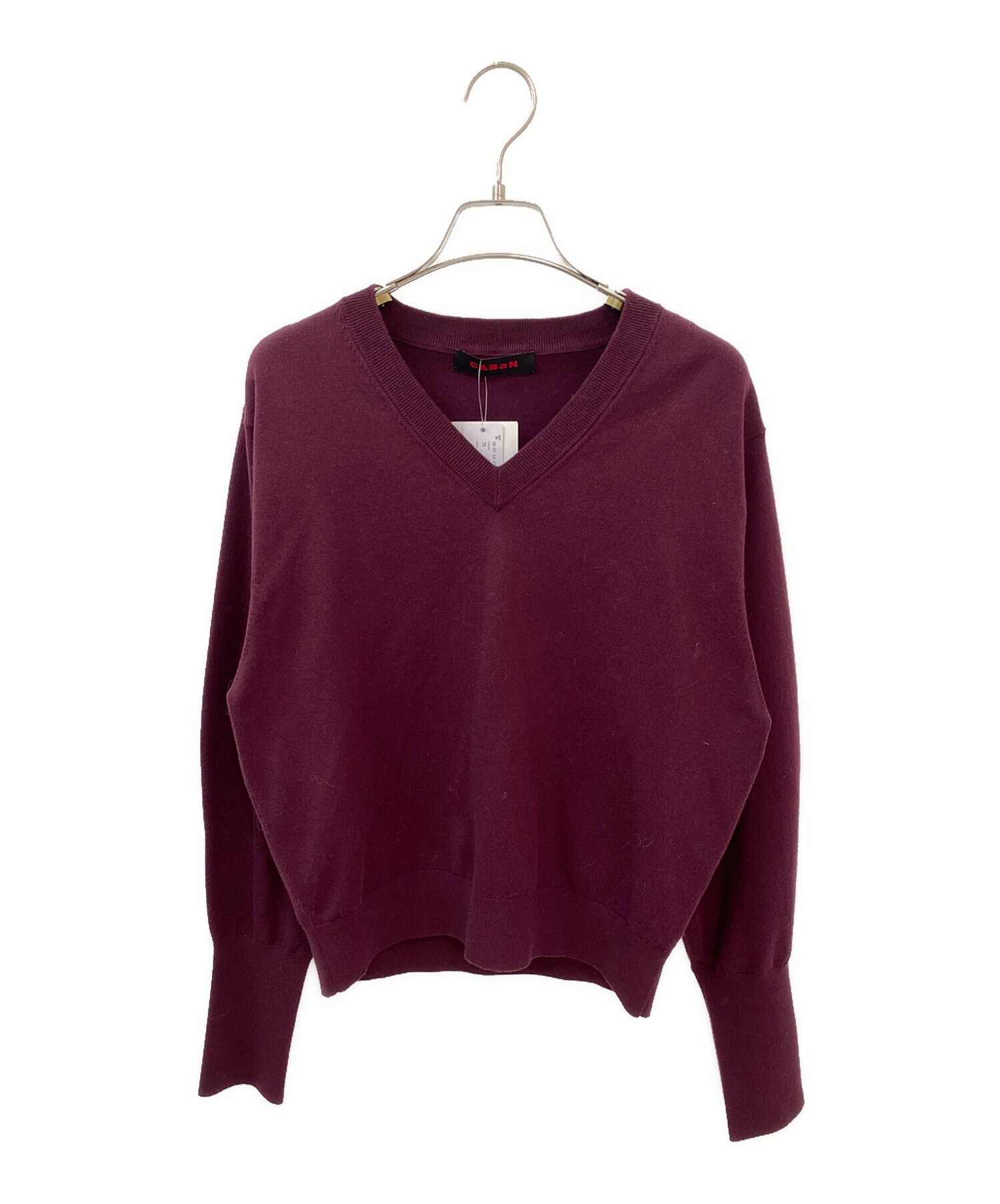 中古・古着通販】CABAN (キャバン) コットンカシミヤストレット V