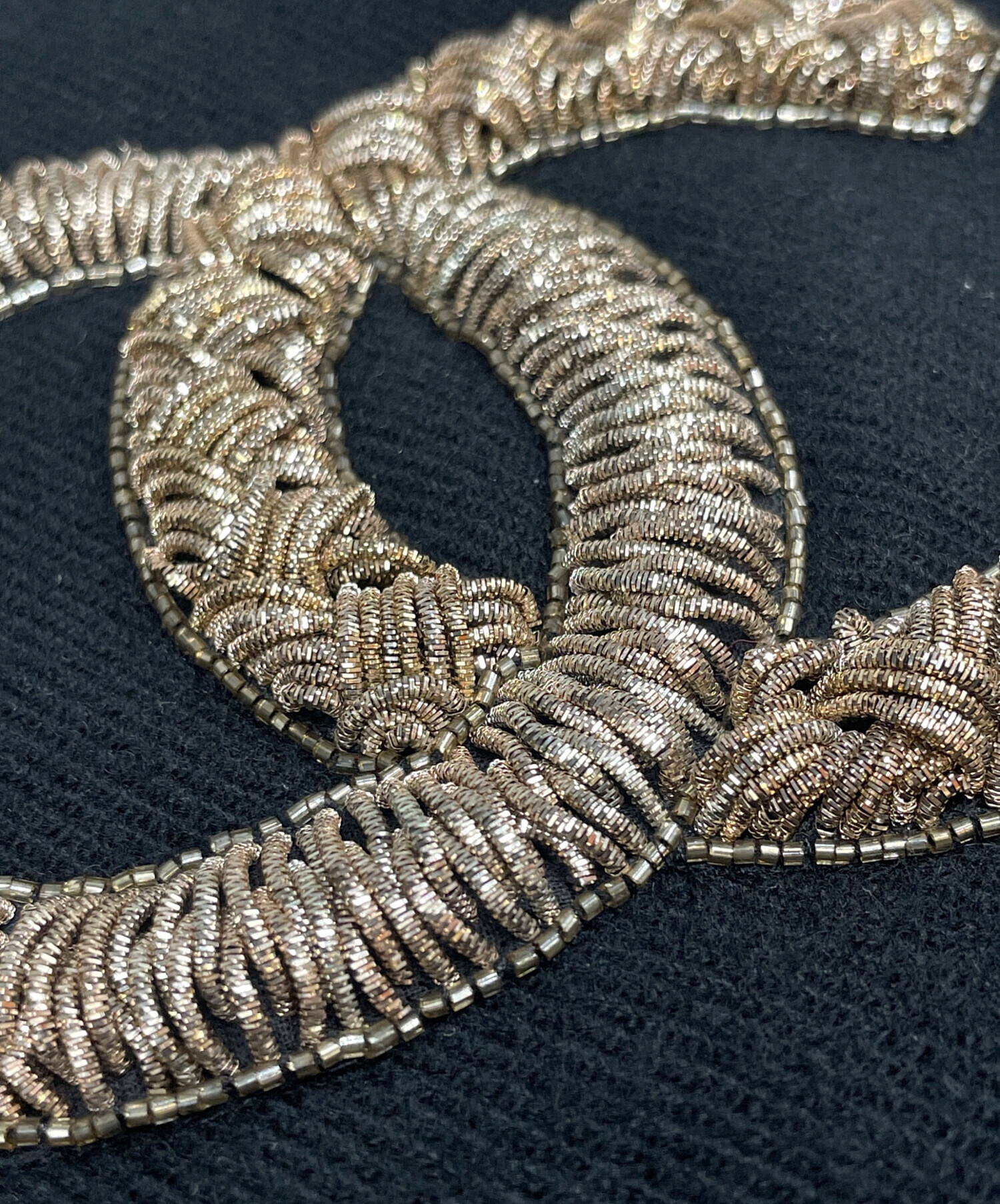 中古・古着通販】CHANEL (シャネル) ウールカシミヤ ココマーク