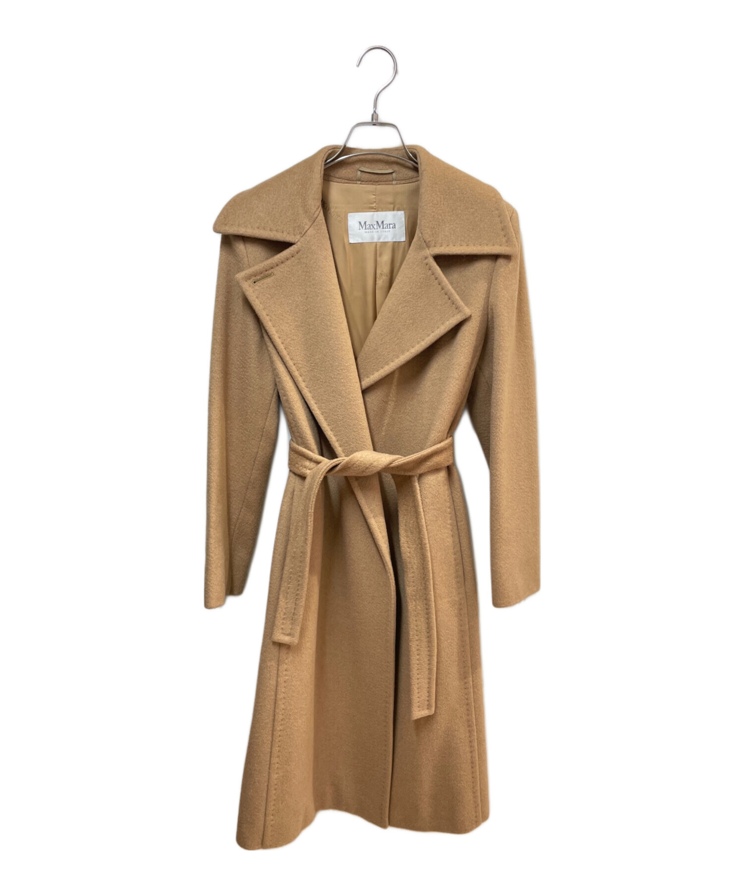 MaxMara ベージュ アイコンコート MaxMara (マックスマーラ) キャメル
