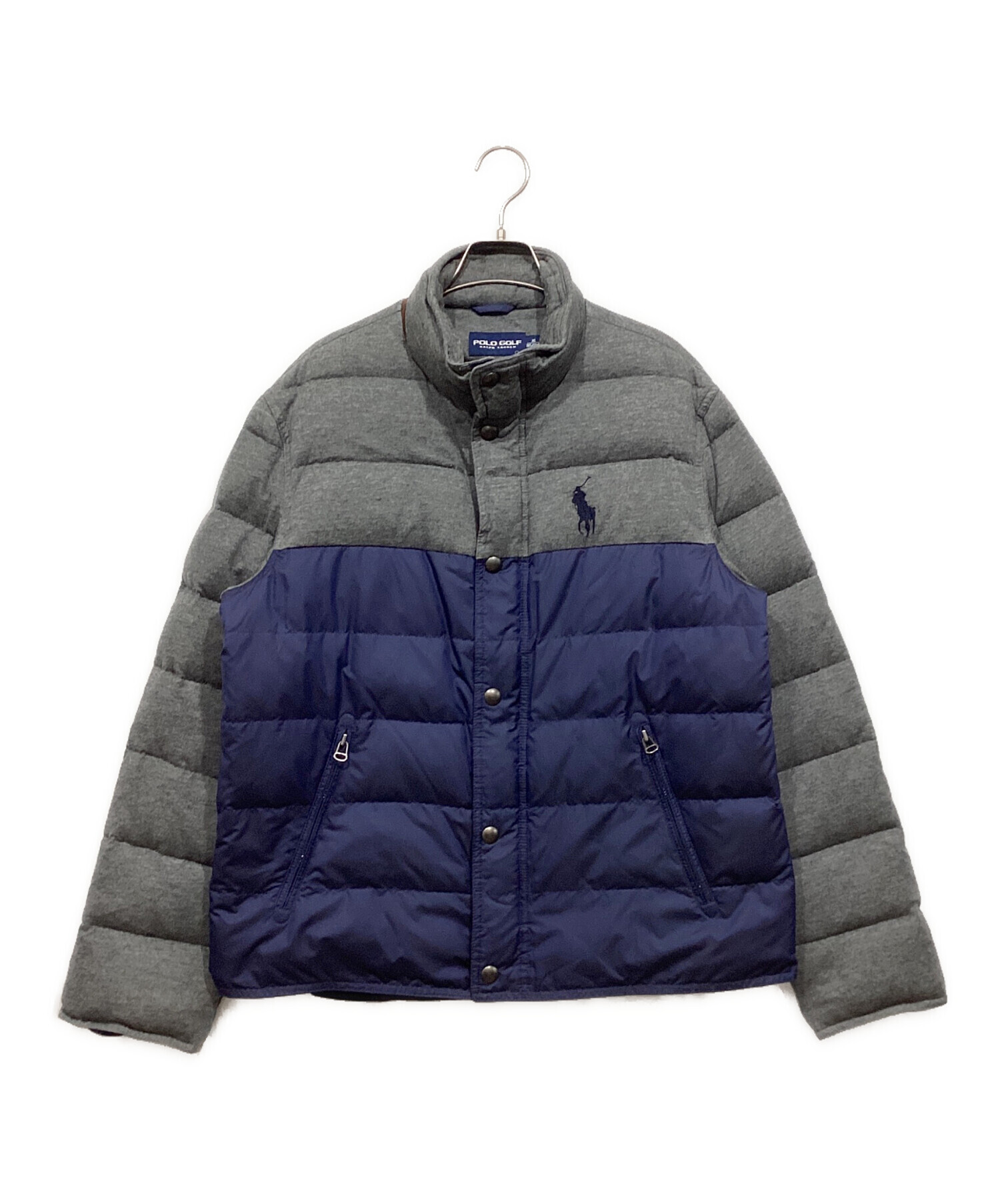 中古・古着通販】POLO GOLF (ポロ ゴルフ) ダウンジャケット ネイビー