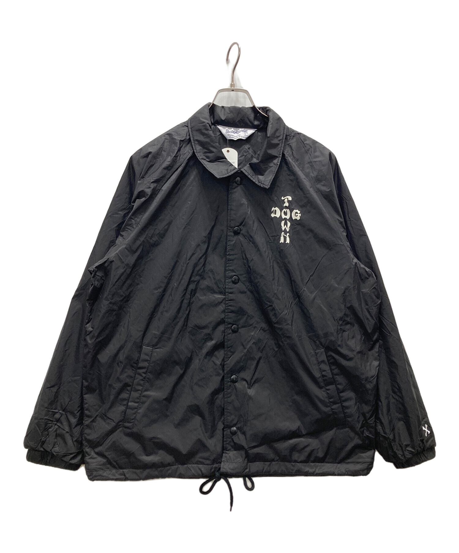 中古・古着通販】DOG TOWN (ドッグ タウン) コーチジャケット ブラック