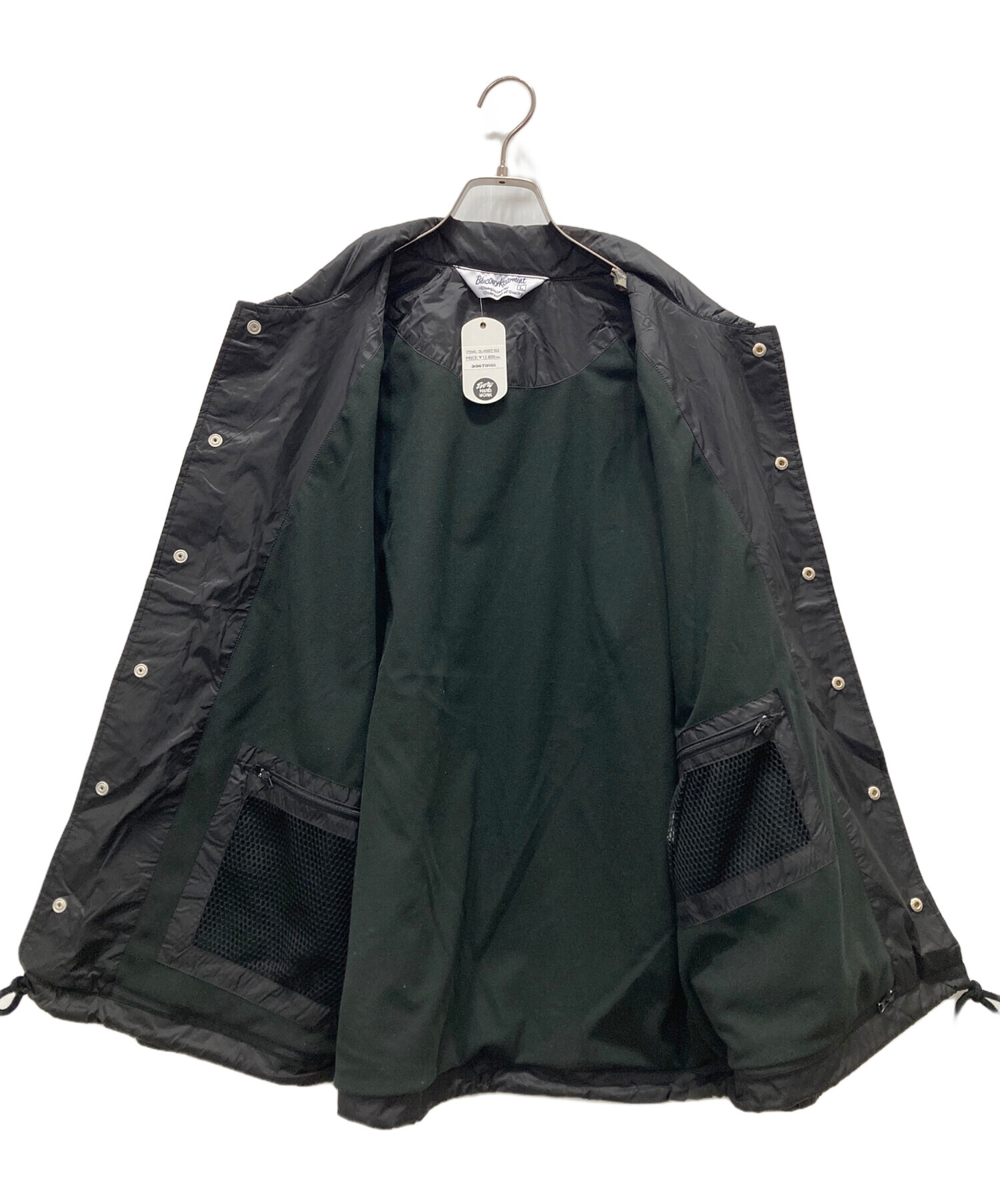 中古・古着通販】DOG TOWN (ドッグ タウン) コーチジャケット ブラック