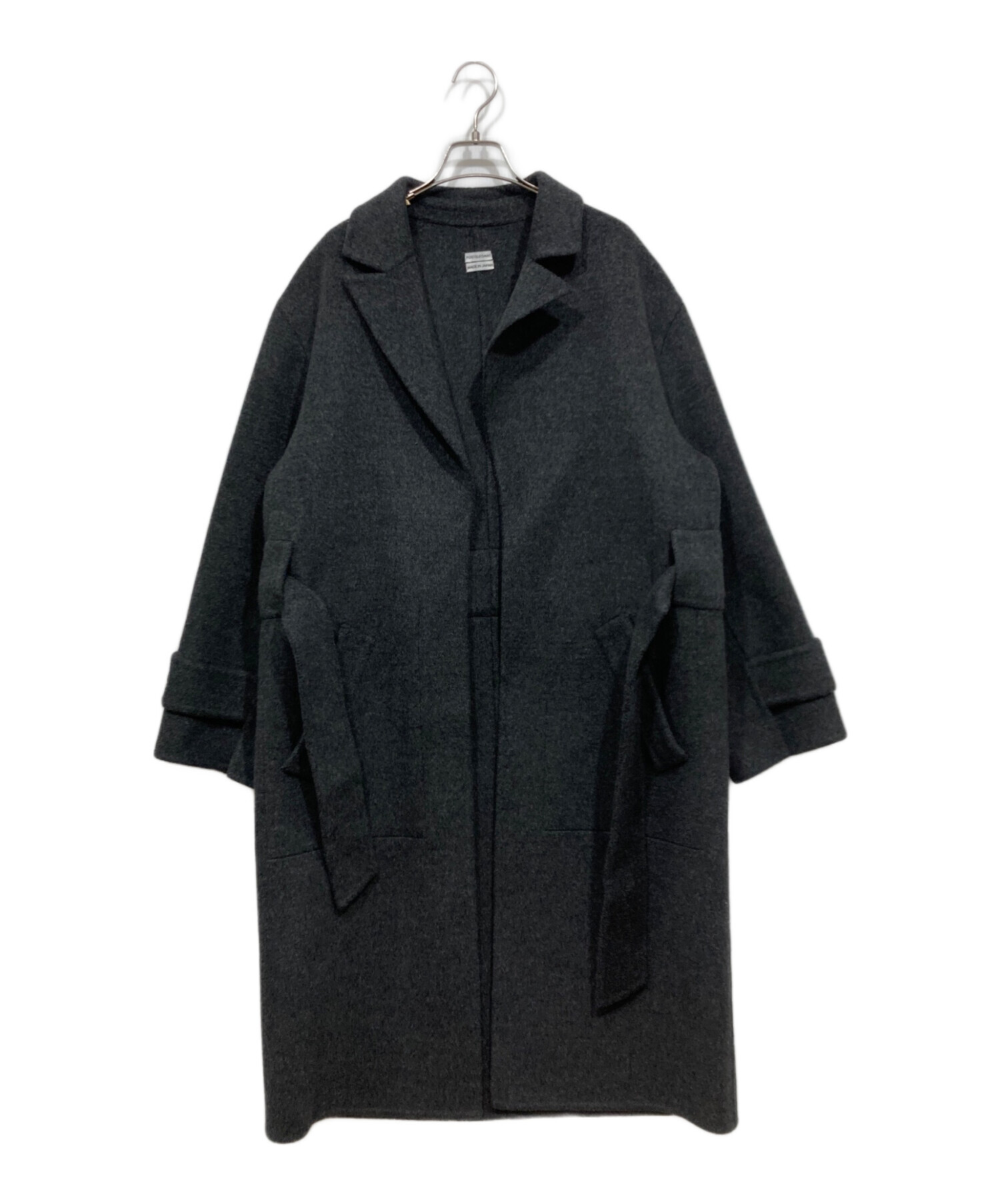 定価の90%OFF！ポステガレント　POSTELEGANT コート POSTELEGANT ポステレガント 23AW EXTRA FINE WOOL REVER RAGLAN COAT