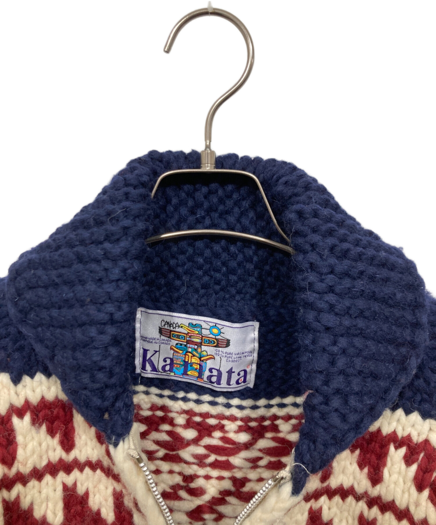 中古・古着通販】KANATA (カナタ) ノルディックカウチンニット