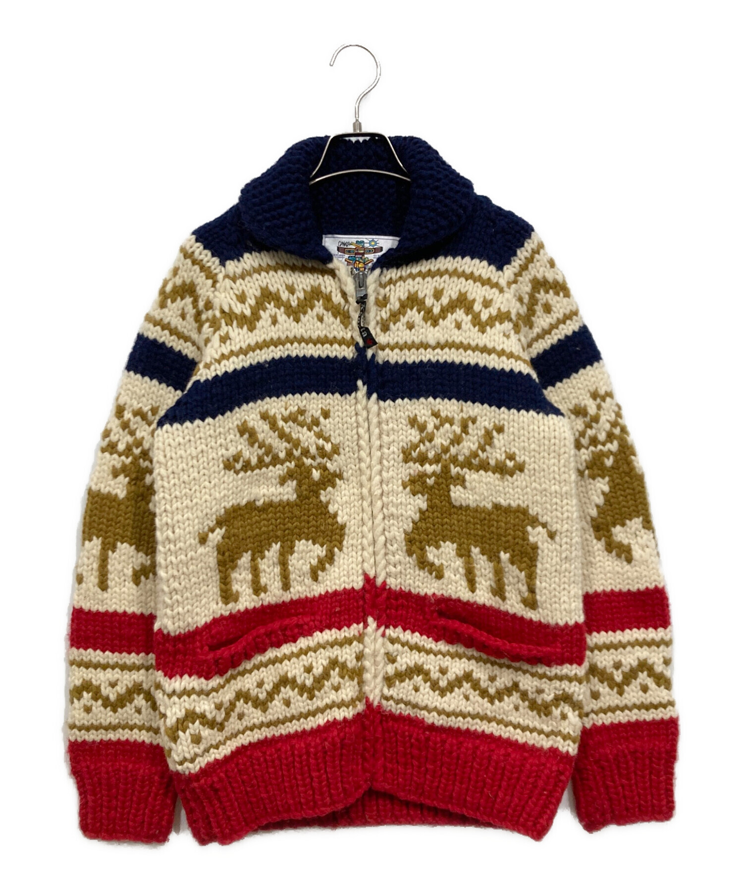 KANATA/カナタカウチン　旧タグ 中古・古着通販】KANATA (カナタ) カウチンニットカーディガン