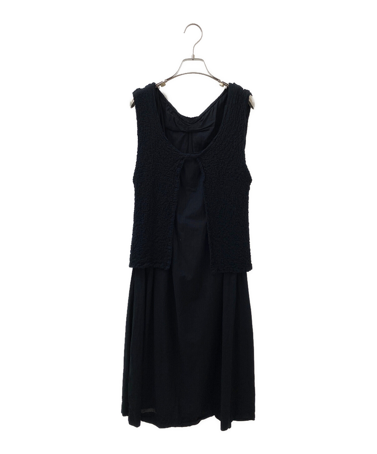 (タグ付き未使用) ISSEY MIYAKE meノースリーブ ワンピース 中古・古着通販】ISSEY MIYAKE me (イッセイ ミヤケ ミー