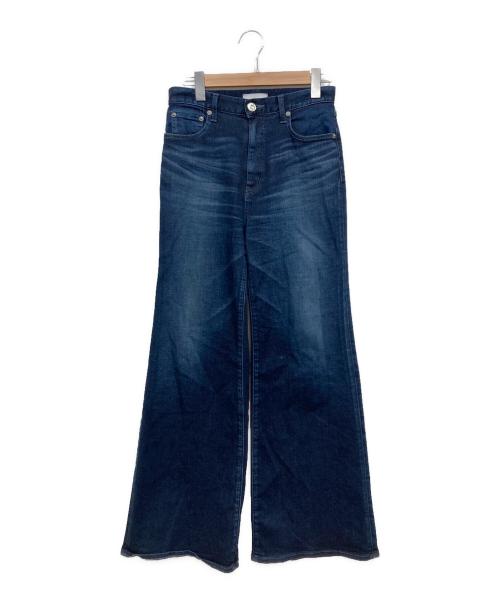 中古・古着通販】moussy (マウジー) ADVANCED LONG LEG フレア ブルー