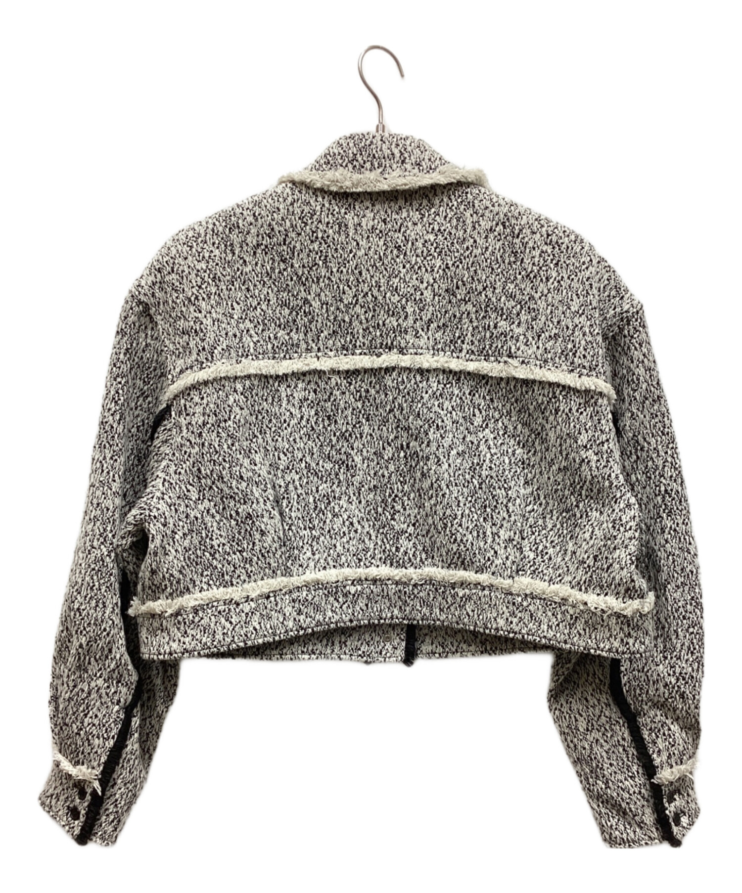 中古・古着通販】Ameri (アメリ) OTONA MUSE FRINGE TWEED SHORT