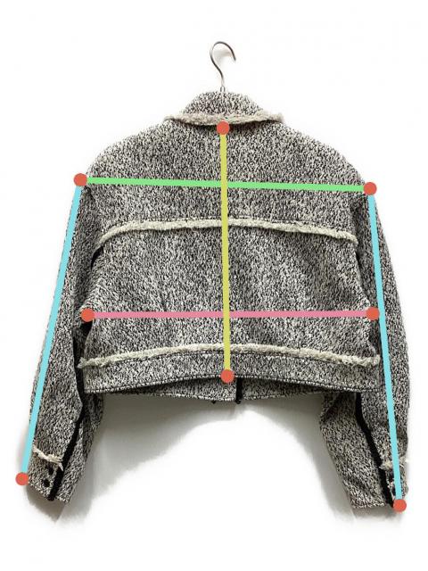 中古・古着通販】Ameri (アメリ) OTONA MUSE FRINGE TWEED SHORT