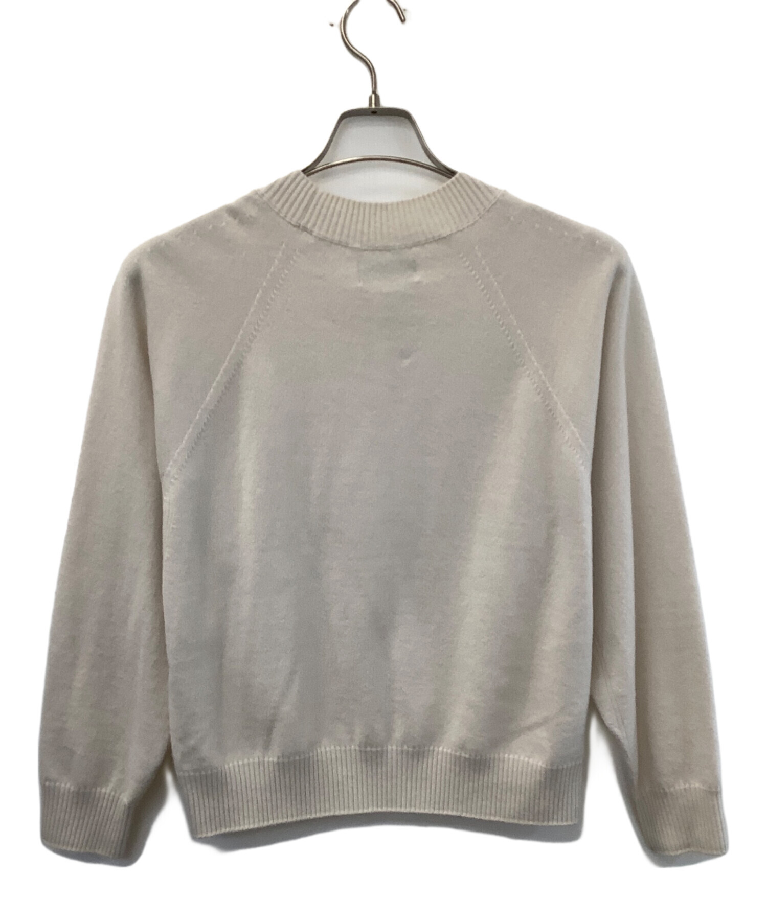 FALCONERI ファルコネーリ ファルコネーリ/Vネックプルオーバー サイズ:M カシミヤ95％/セーター    ベージュ レディース / 240001188263 Ultrasoft Undyed Cashmere V-Neck Sweater | Falconeri