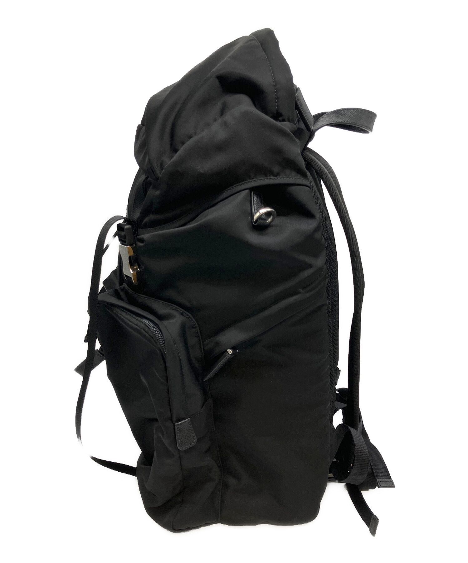 中古・古着通販】PRADA (プラダ) Re-Nylon x Saffiano Leather