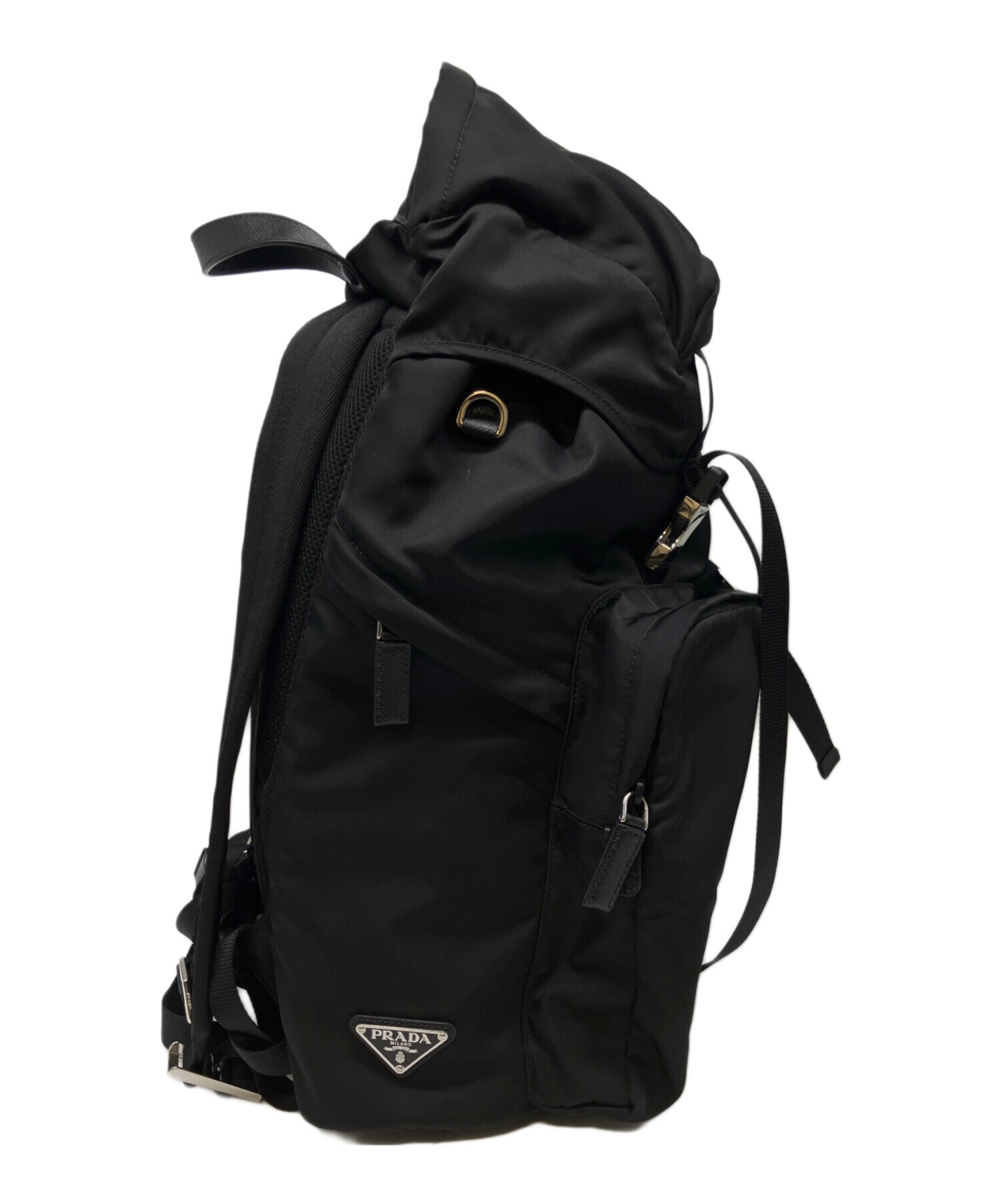 中古・古着通販】PRADA (プラダ) Re-Nylon x Saffiano Leather