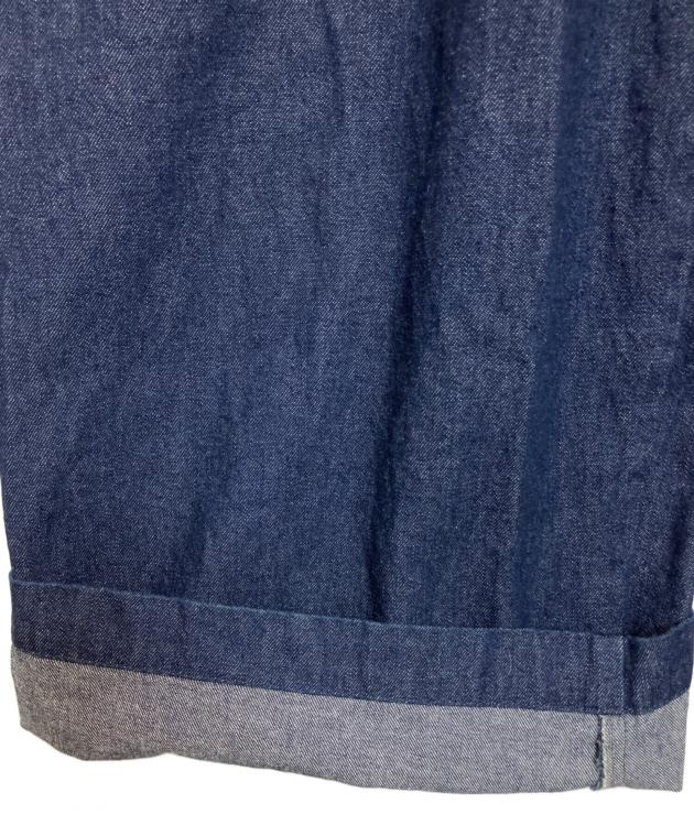中古・古着通販】かぐれ (カグレ) バッククロスデニムサロペット
