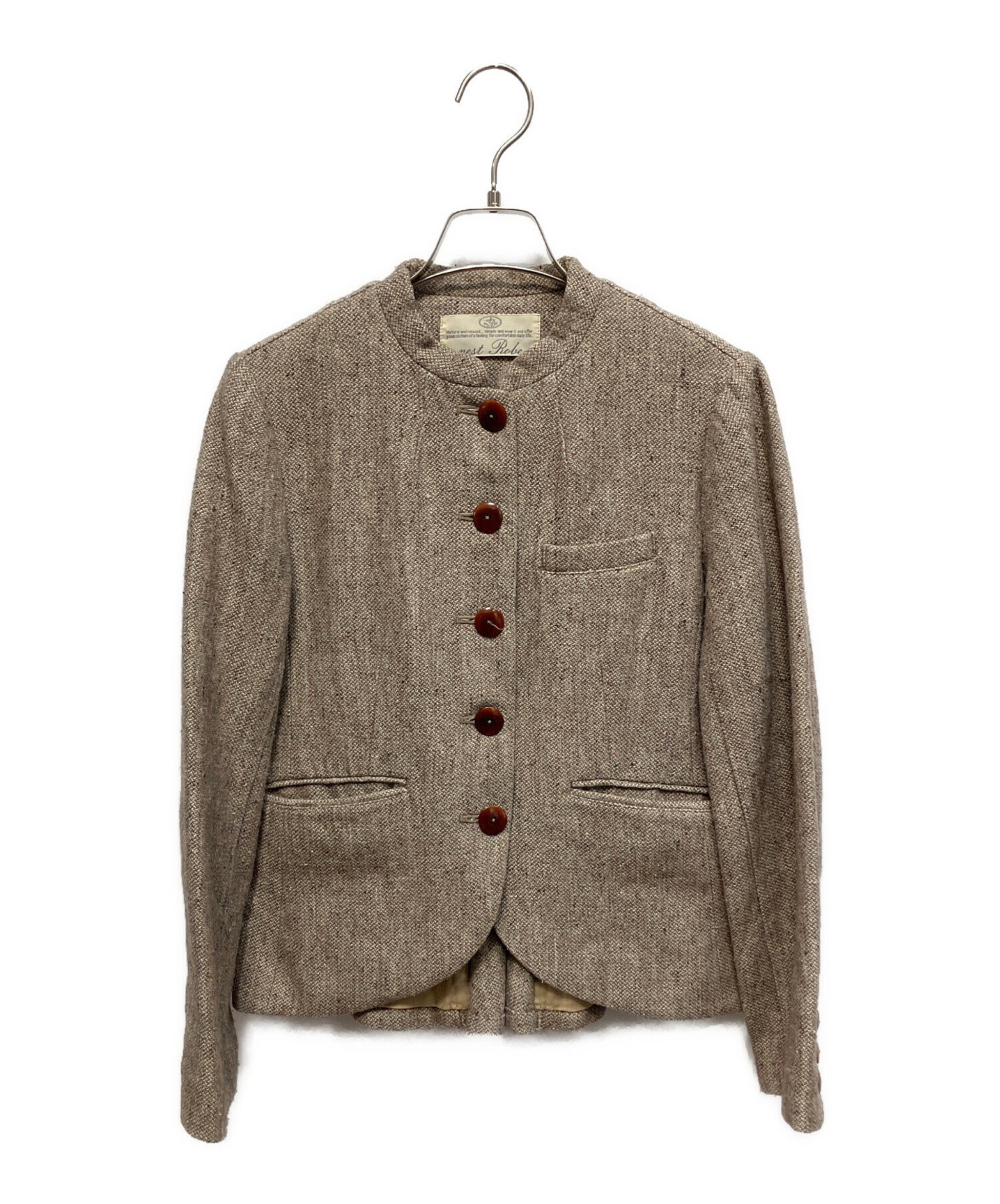 中古・古着通販】nest Robe (ネストローブ) ツイードジャケット