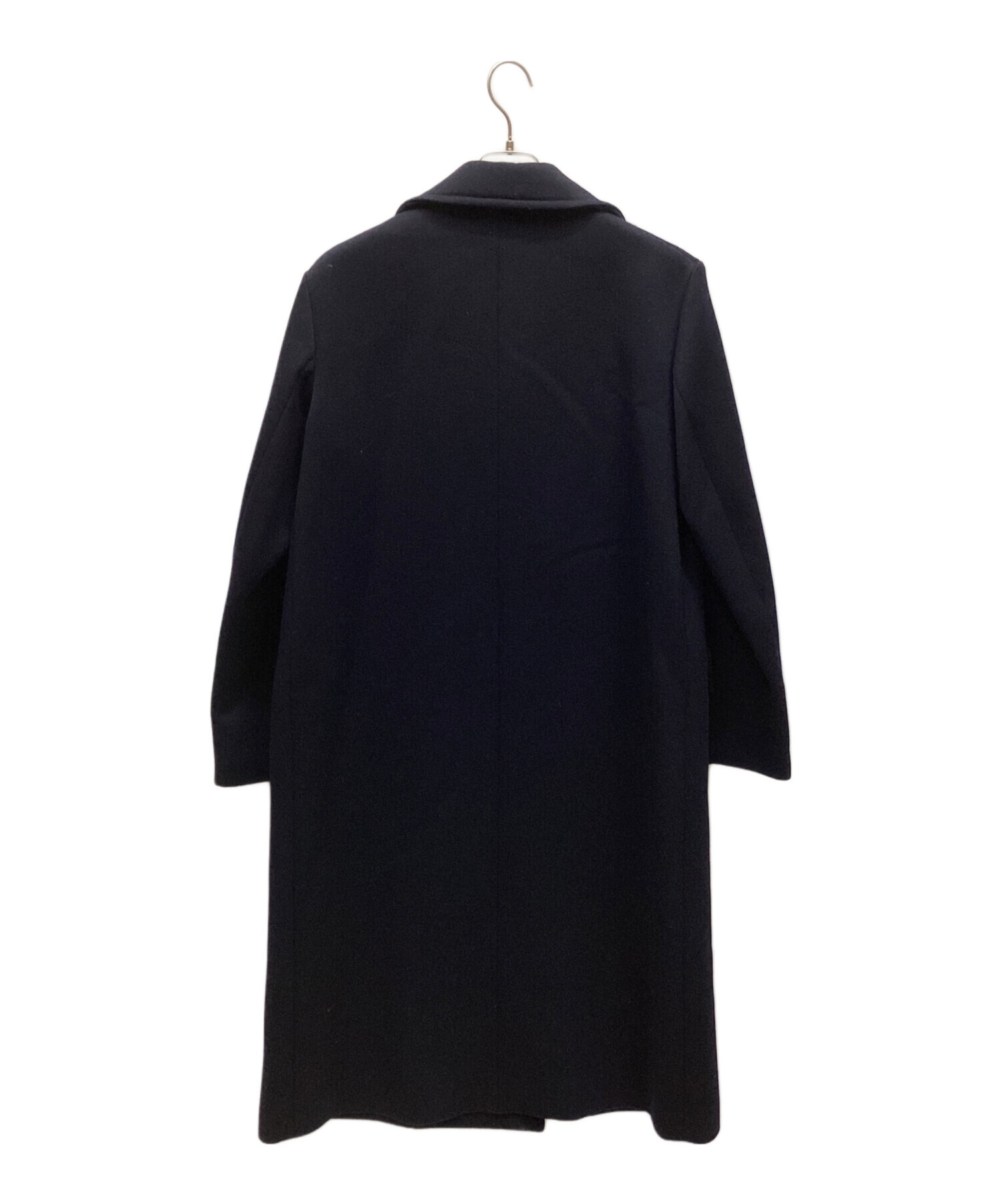 JIL SANDER　ロングコート 中古・古着通販】JIL SANDER (ジルサンダー) ロングコート ネイビー