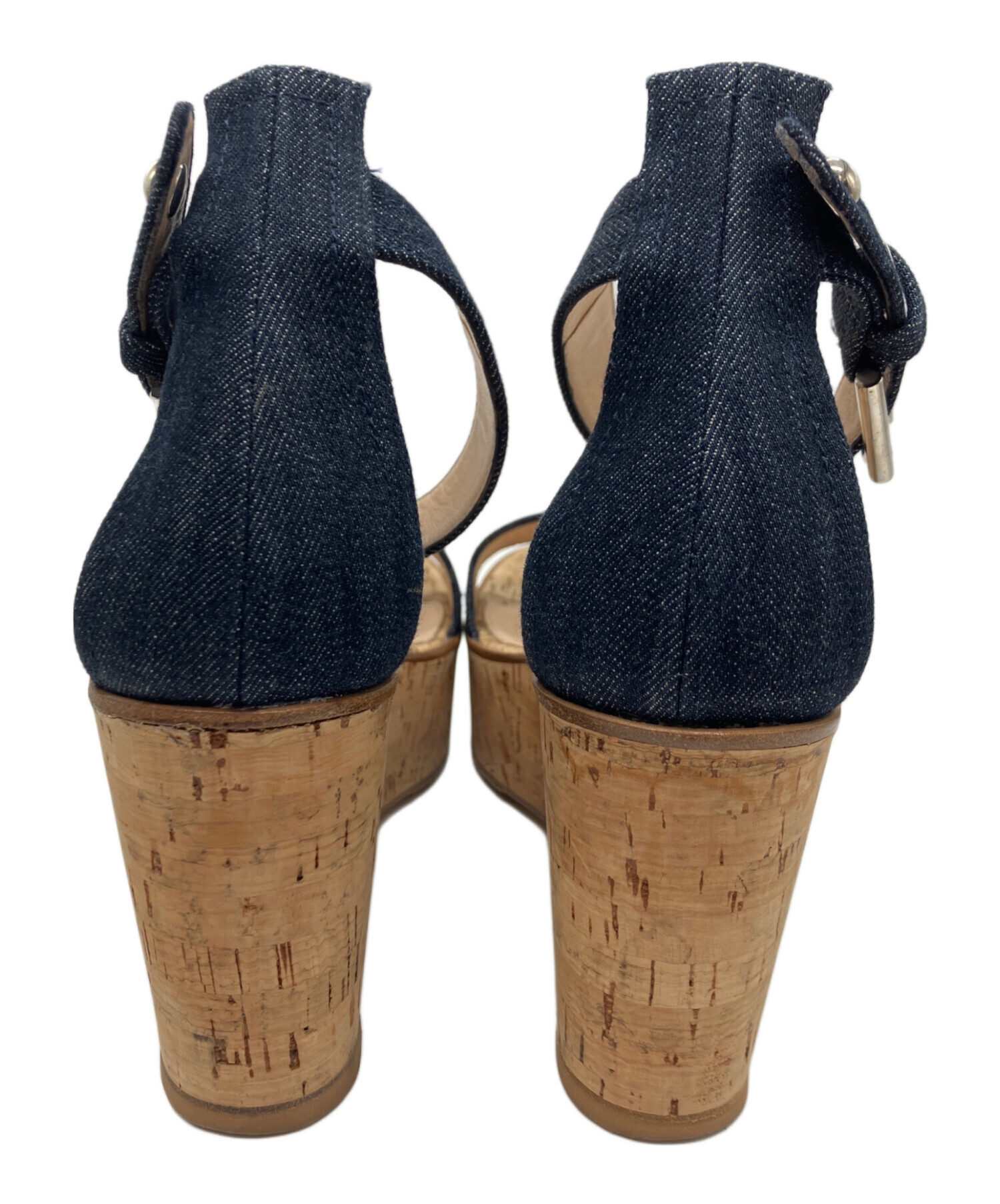 Gianvito Rossi ベージュアンクルストラップサンダル 36 中古・古着通販】Gianvito Rossi (ジャンヴィト ロッシ) Gianvito