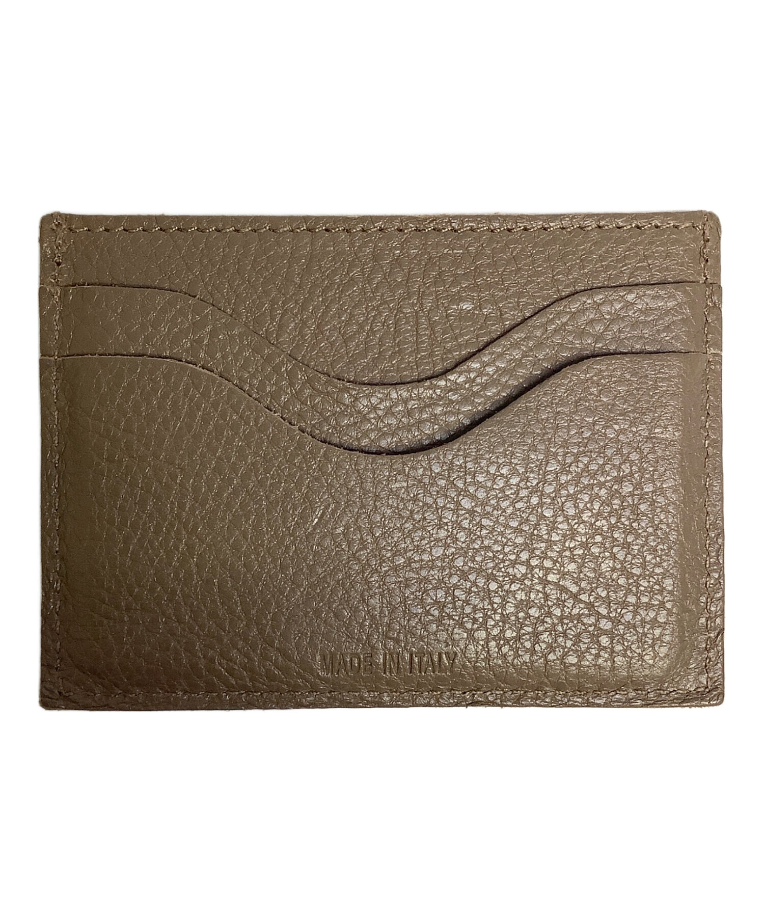 中古・古着通販】IL BISONTE (イル ビゾンテ) カードケース ベージュ