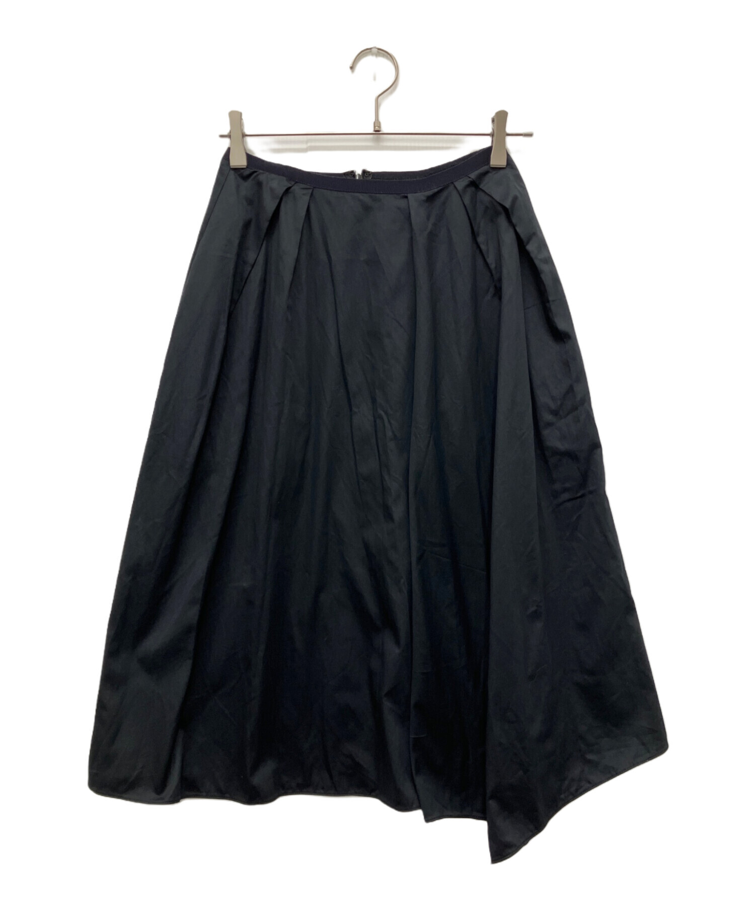 JIL SANDERコットンフレアスカート 中古・古着通販】JIL SANDER NAVY (ジルサンダー ネイビー) フレア