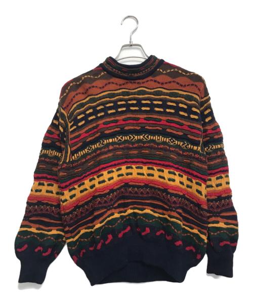 中古・古着通販】Coogi (クージー) 3Dニット マルチカラー サイズ:SS