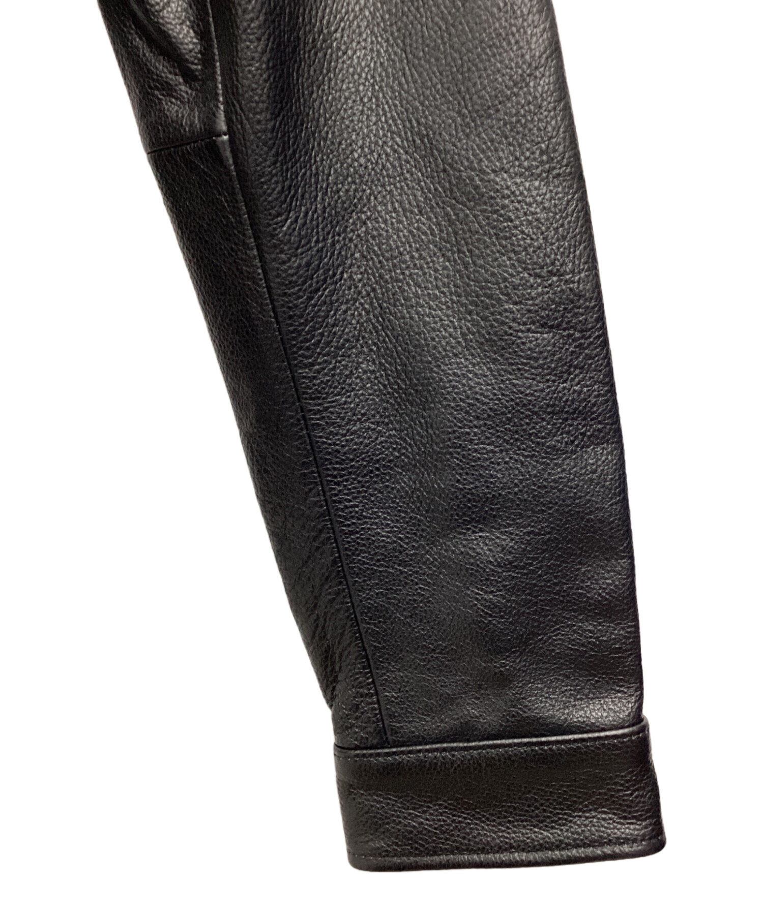 中古・古着通販】BOLINI (ボリーニ) レザージャケット ブラック サイズ