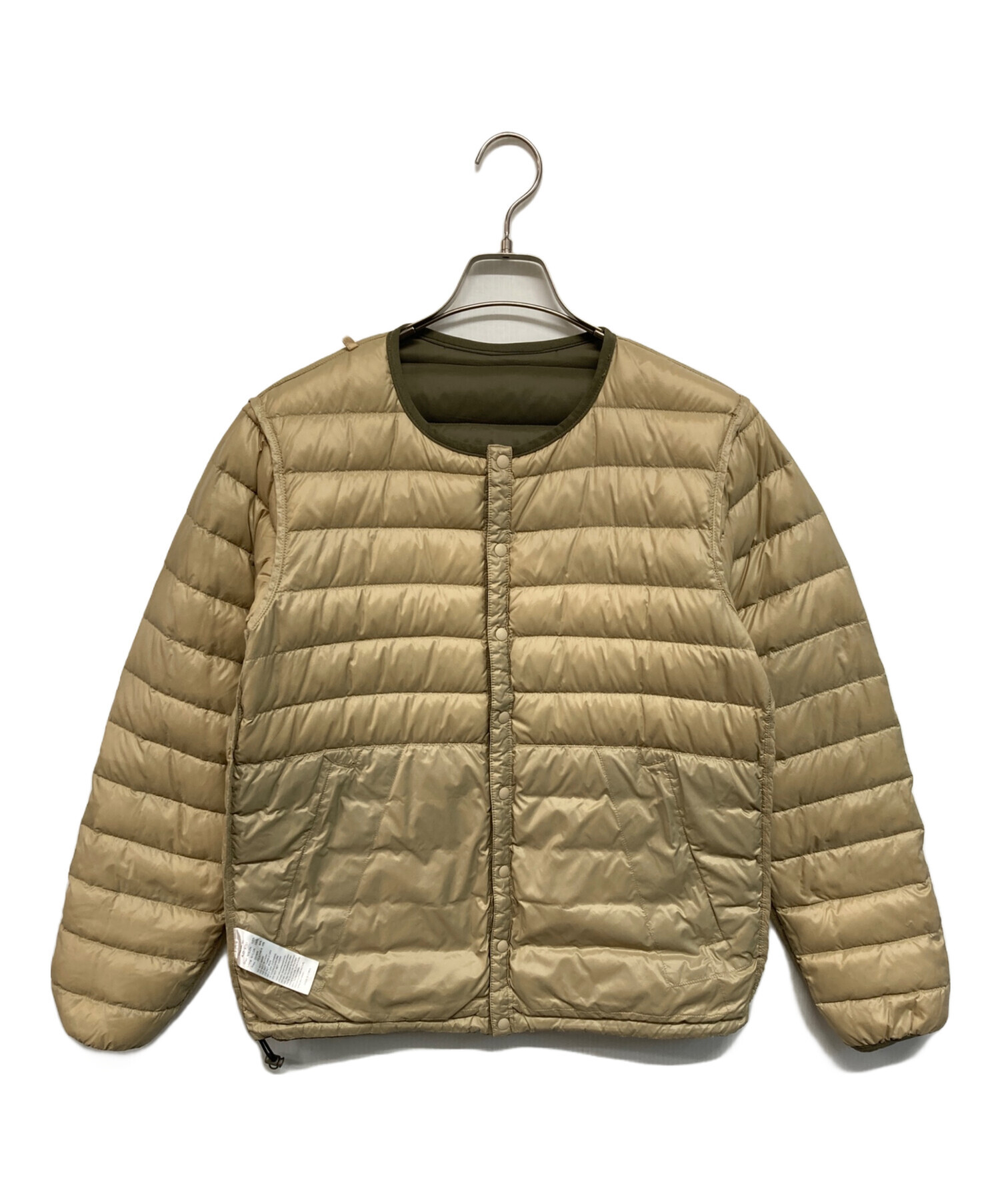 中古・古着通販】DANTON (ダントン) インナーダウンジャケット カーキ