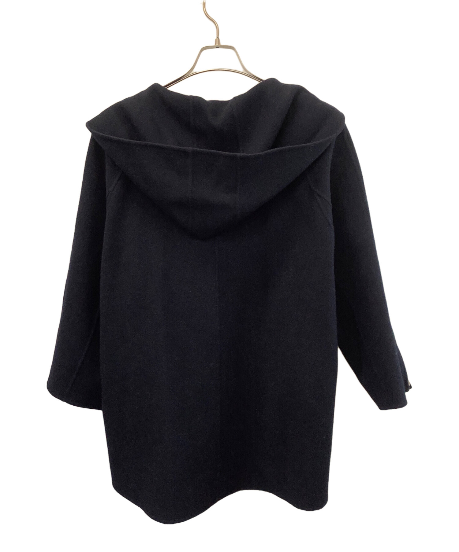 中古・古着通販】CADUNE (カデュネ) ポンチョコート ネイビー サイズ