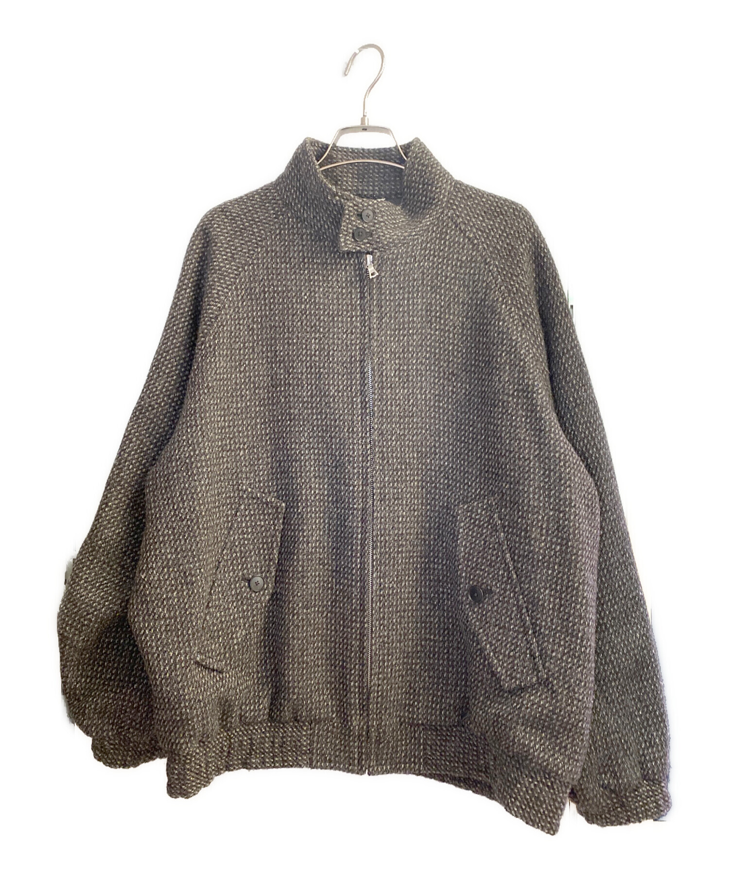 中古・古着通販】AURALEE (オーラリー) ALPACA WOOL SILK TWEED ZIP