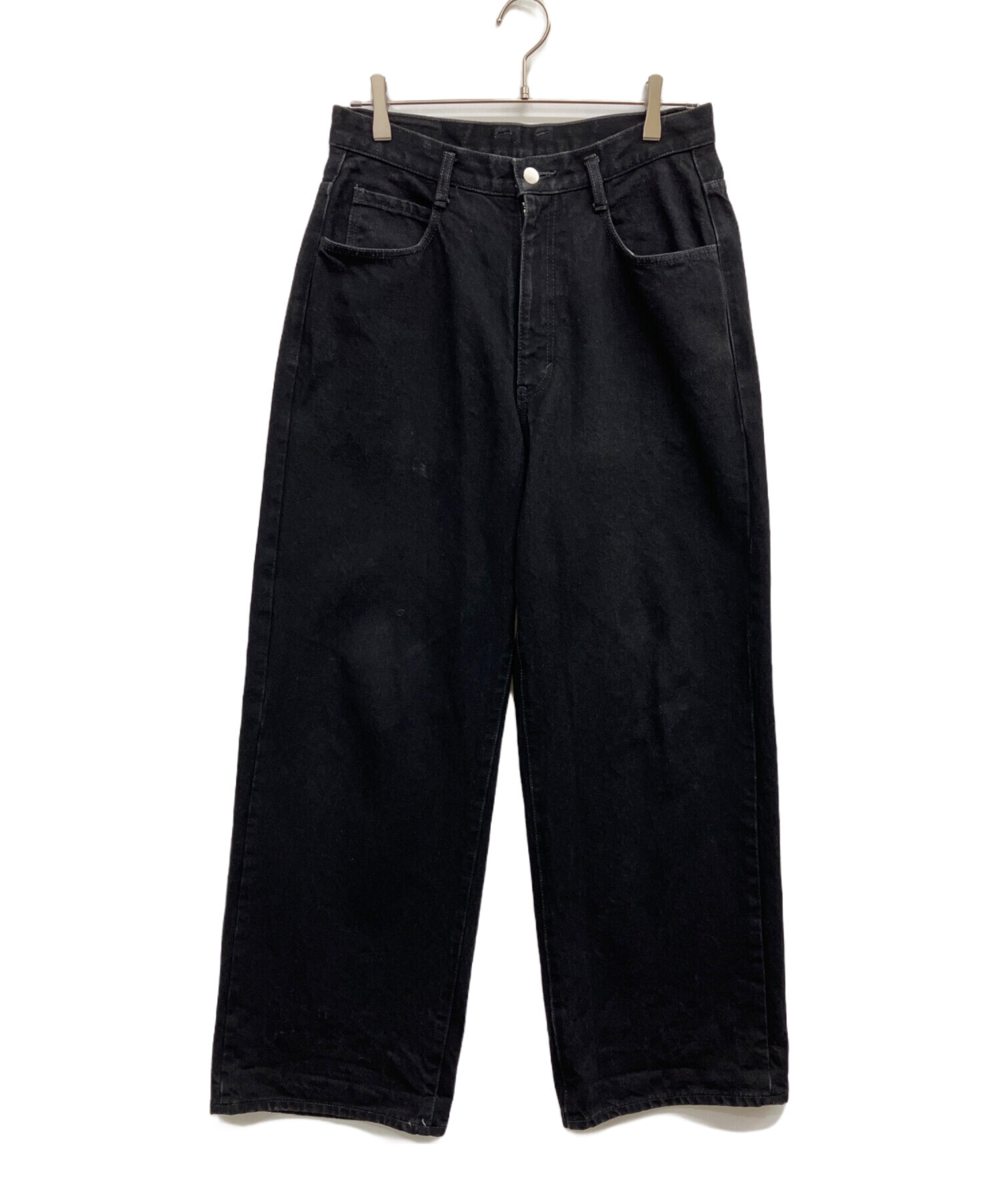 中古・古着通販】NAKEDGAUGE (ネイキッドゲージ) ONE WASH BLACK DENIM