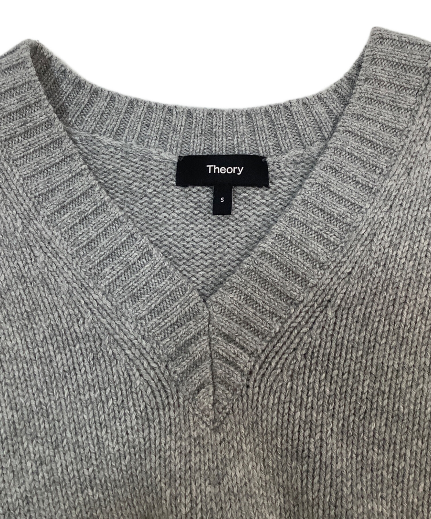 中古・古着通販】theory (セオリー) ウールカシミヤVネックニット