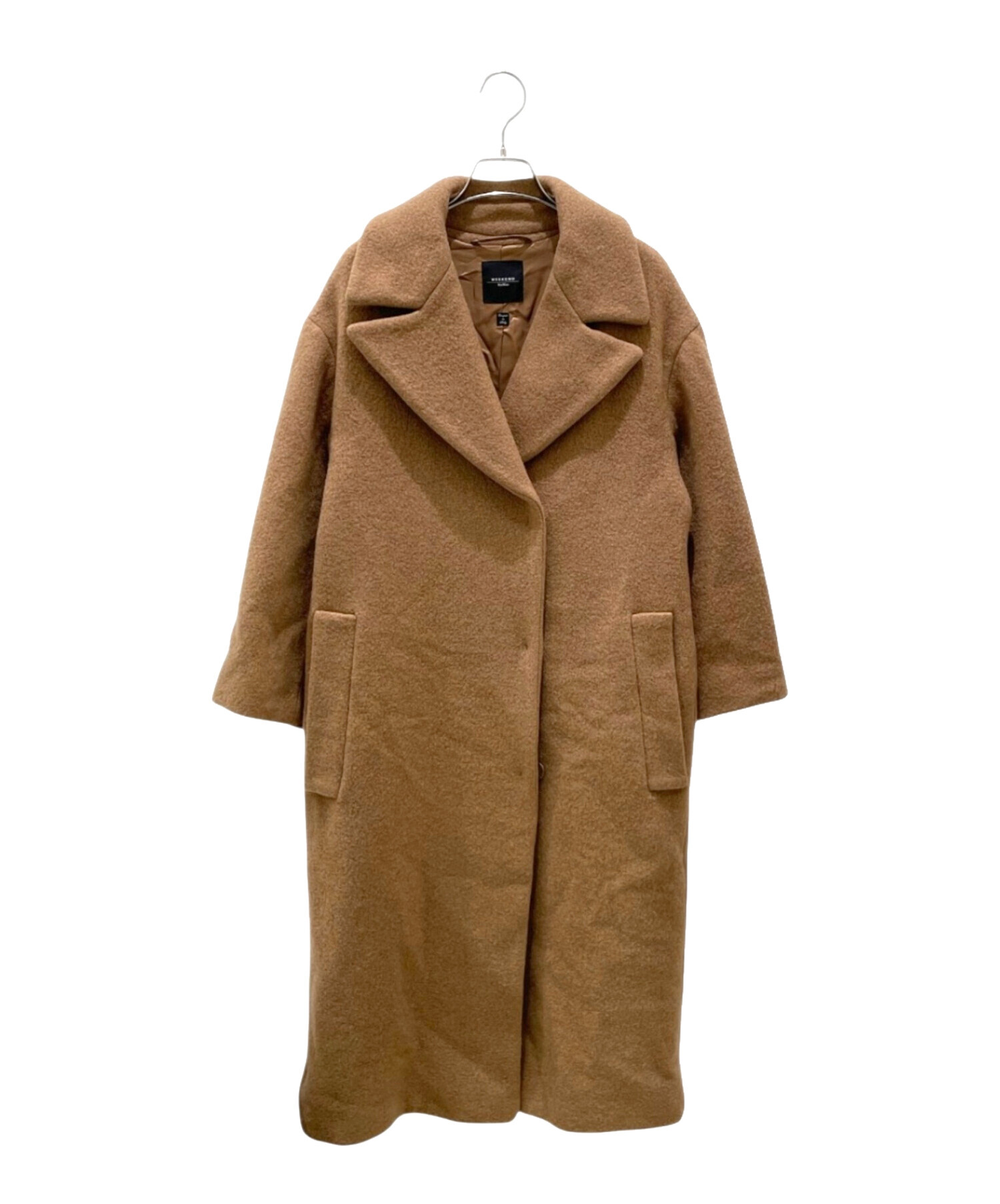 ウィークエンドマックスマーラ チェスターコート ウール100% キャメル 38 中古・古着通販】WEEKEND Max Mara (ウィークエンド マックスマーラ