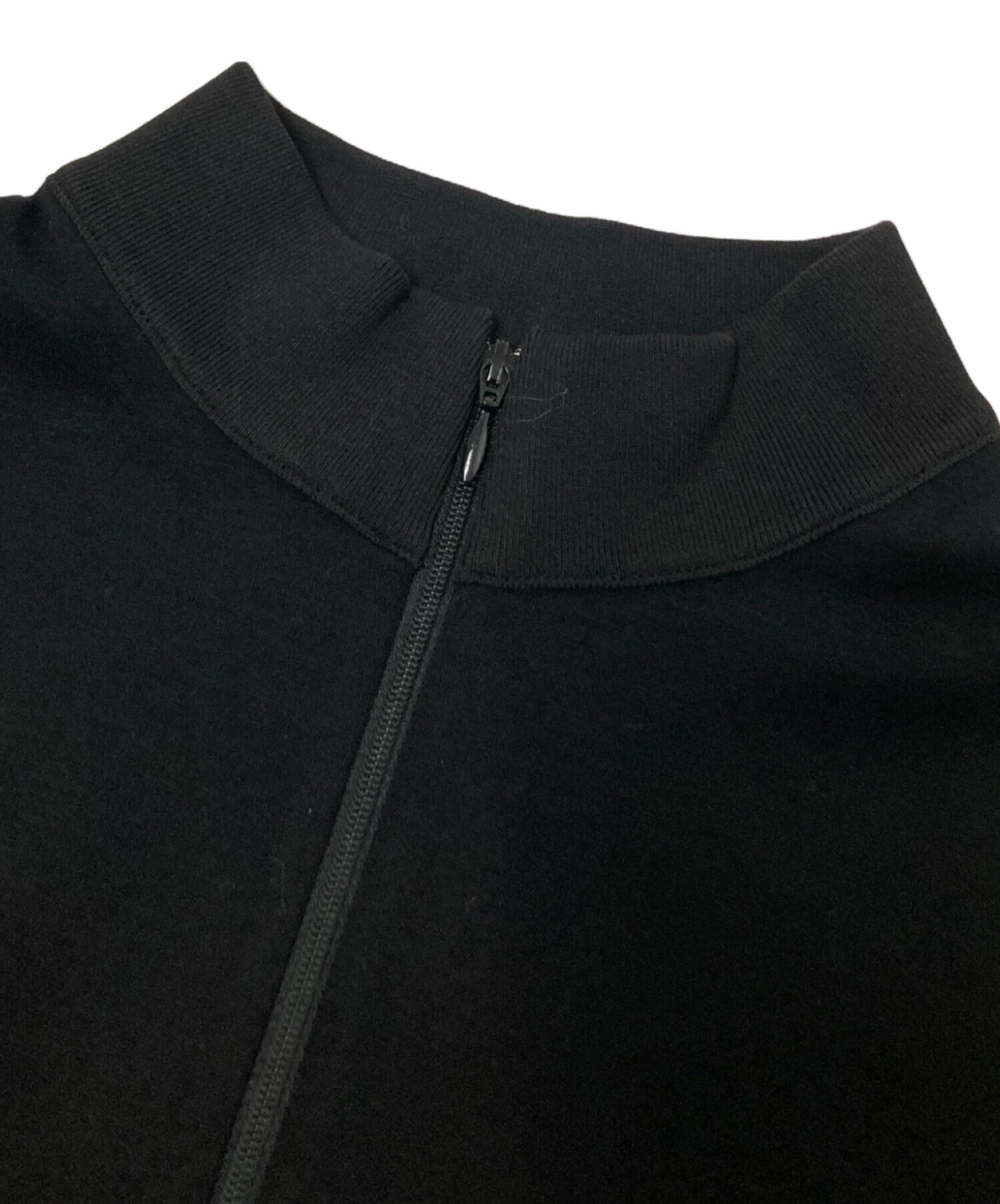 未使用タグ＊Theory CROP CREW JKT 　ブラック　S 中古・古着通販】theory (セオリー) ハーフジップスウェット ブラック