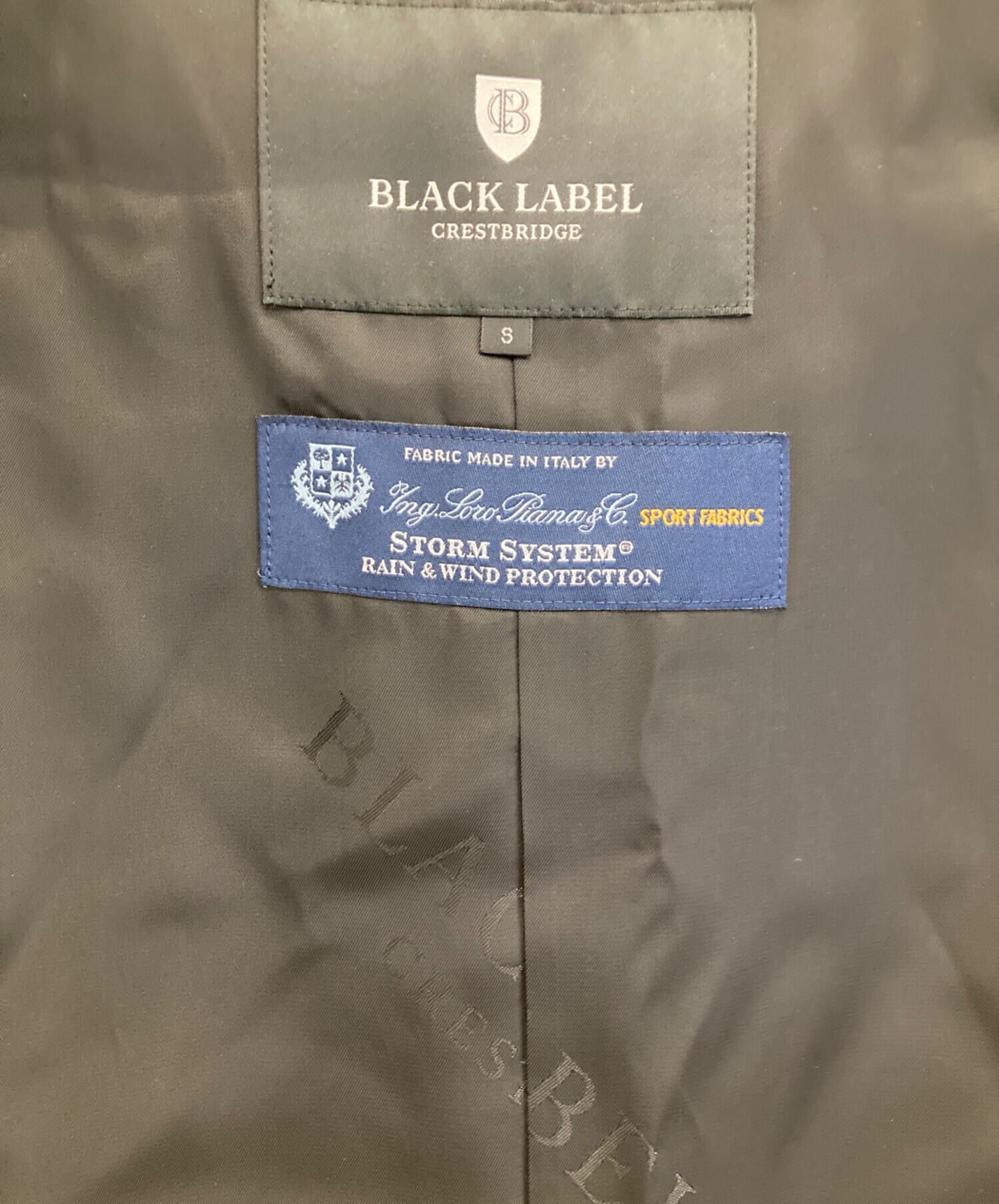 【新品未使用タグ付】ブラックレーベルクレストブリッジ トレンチコート Sサイズ 中古・古着通販】BLACK LABEL CRESTBRIDGE (ブラックレーベル クレスト