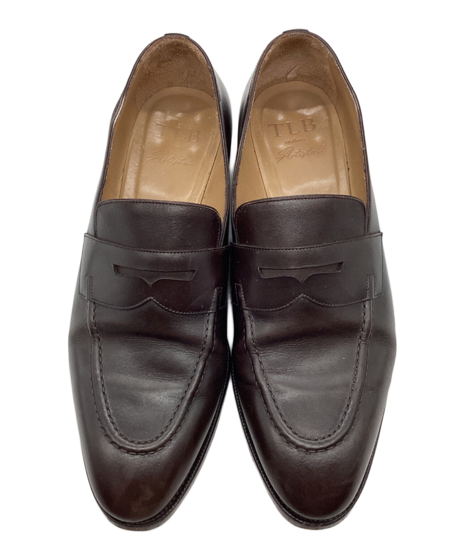 ○ティーエルビー マヨルカ TLB Mallorca ヴェガノカーフ 牛革 バーガンディー ビジネスシューズ 07 ARTISTA PICASSO VEGANO BURGU 中古 中古・古着通販】TLB Mallorca (ティーエルビー マヨルカ) コイン