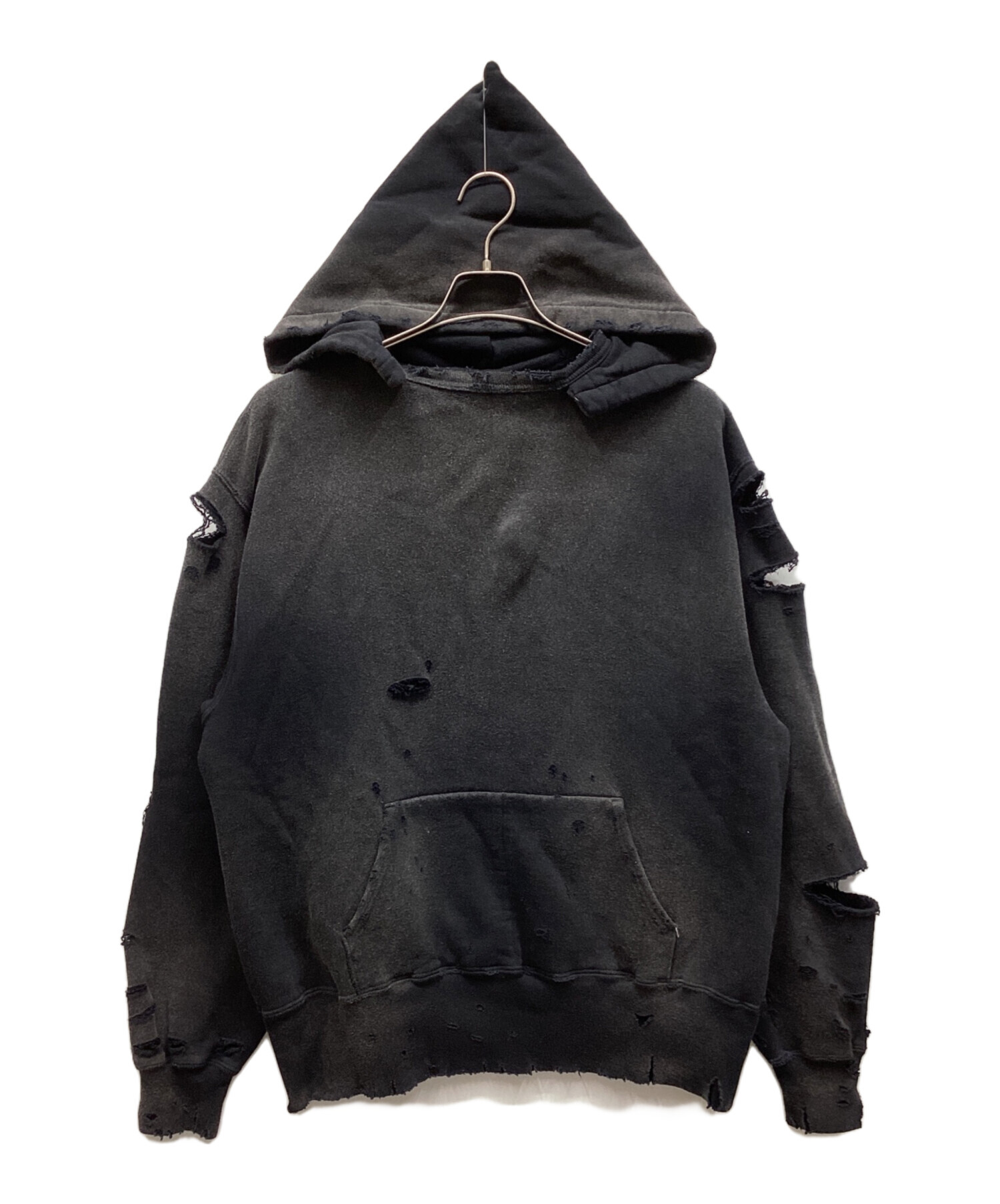 New Manual CP AFTER HOODIE YALE パーカー New Manual｜ニューマニュアル #021 CP AFTER HOODIE ONE-WASHED YALE