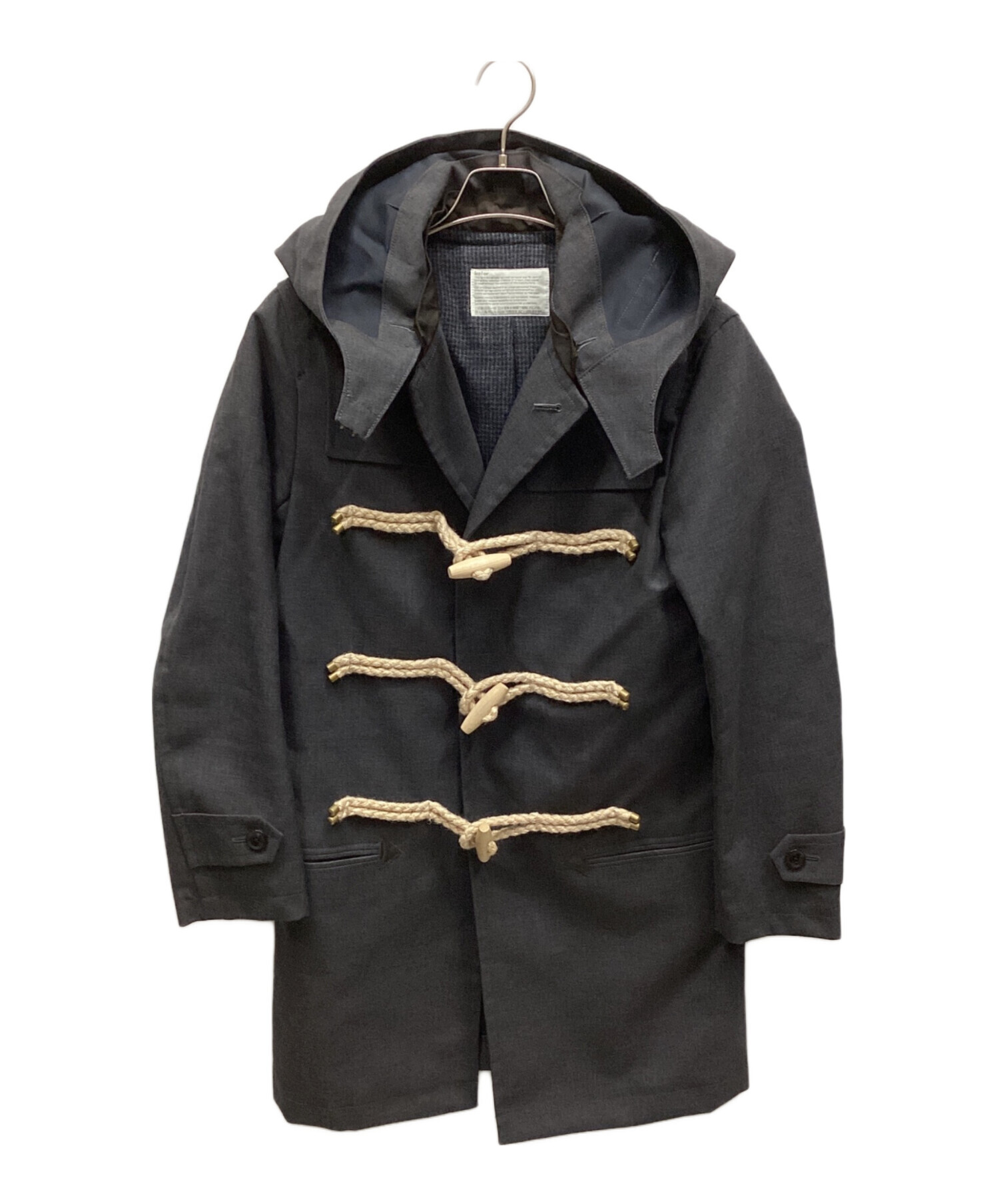 中古・古着通販】KOLOR (カラー) ダッフルコート グレー サイズ:1