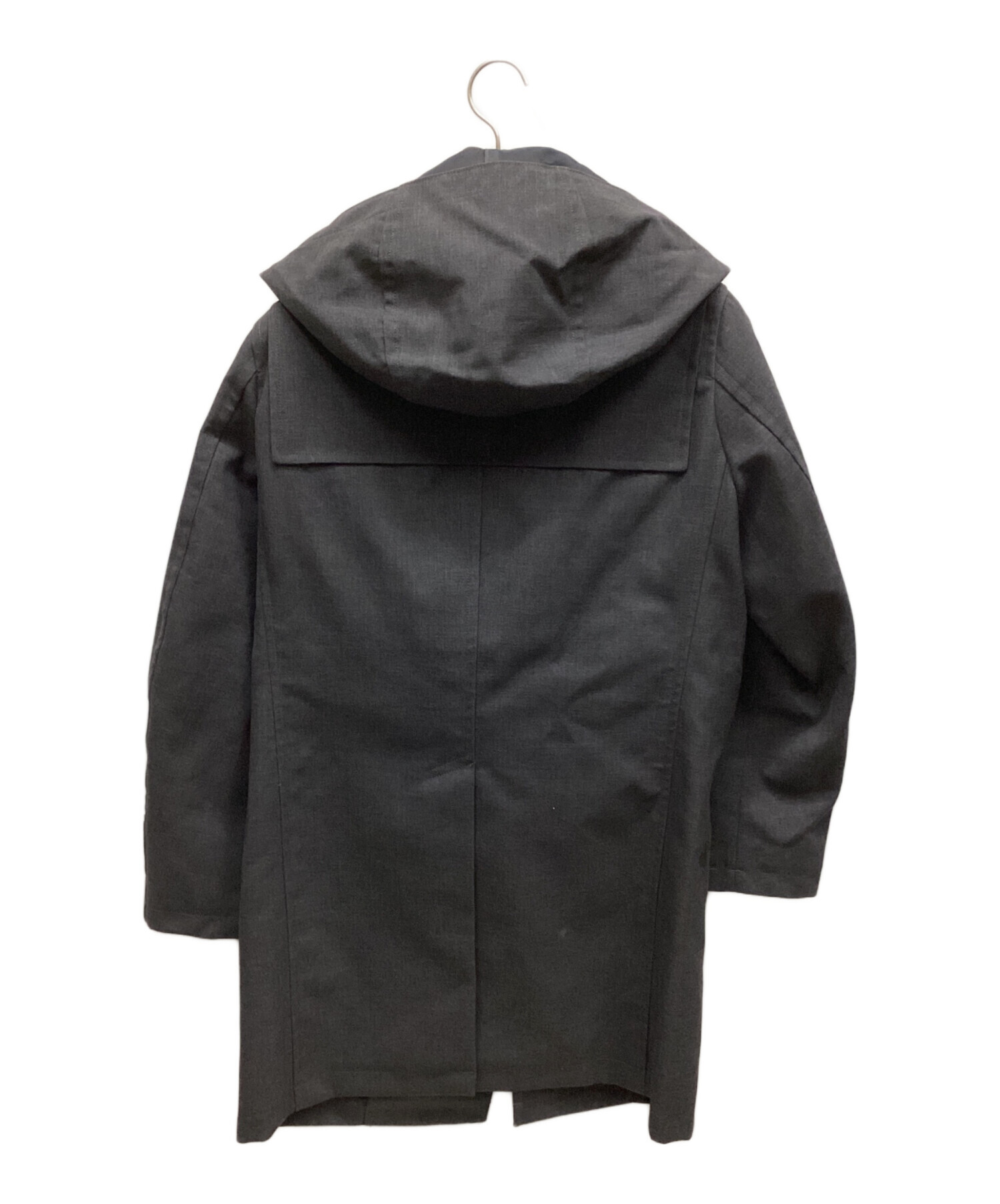 【定価9.5万円】kolor ダッフルコート Mサイズ グレー 中古・古着通販】KOLOR (カラー) ダッフルコート グレー サイズ:1