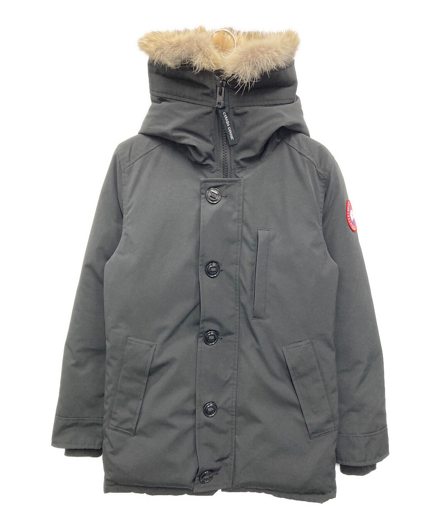 中古・古着通販】CANADA GOOSE (カナダグース) JASPER PARKA ブラック