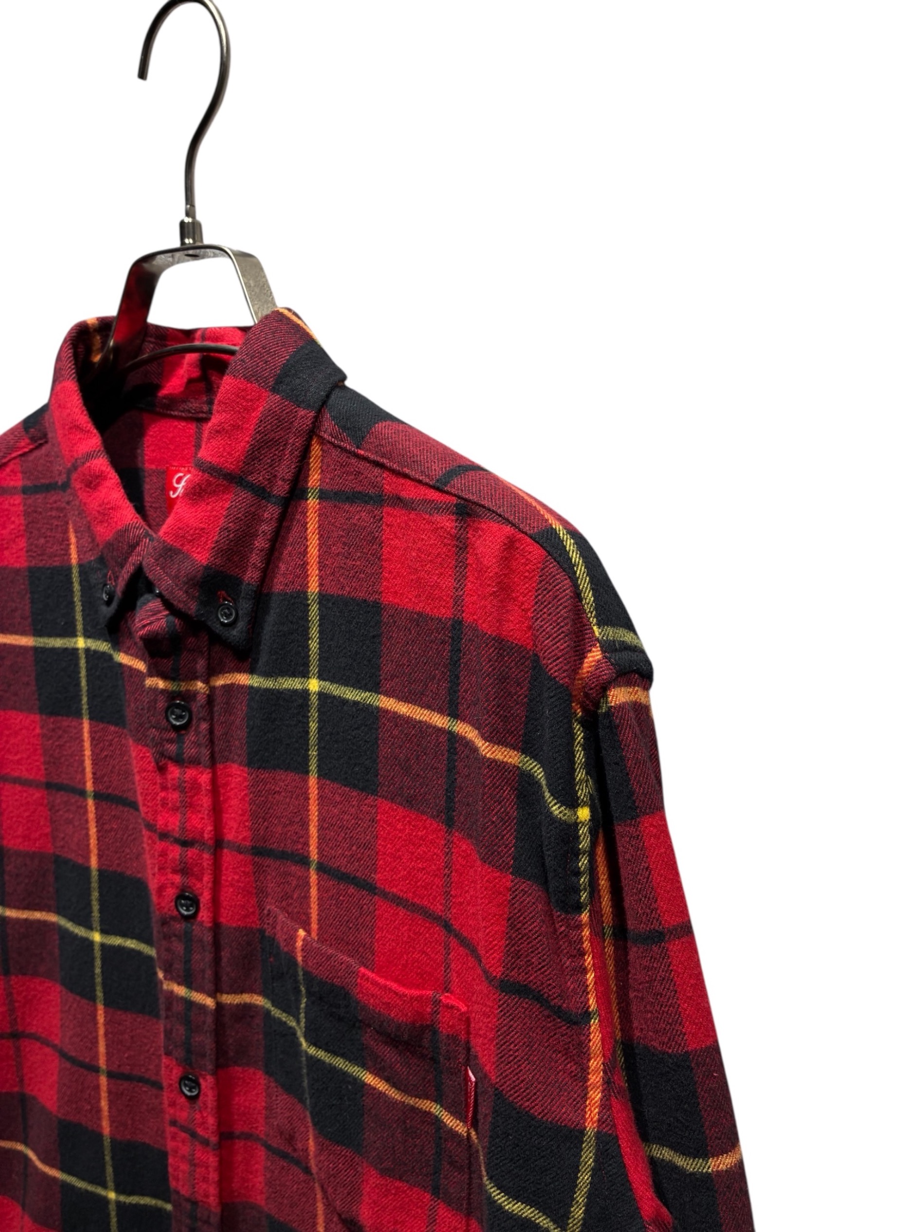 中古・古着通販】SUPREME (シュプリーム) Tartan Flannel Shirt レッド