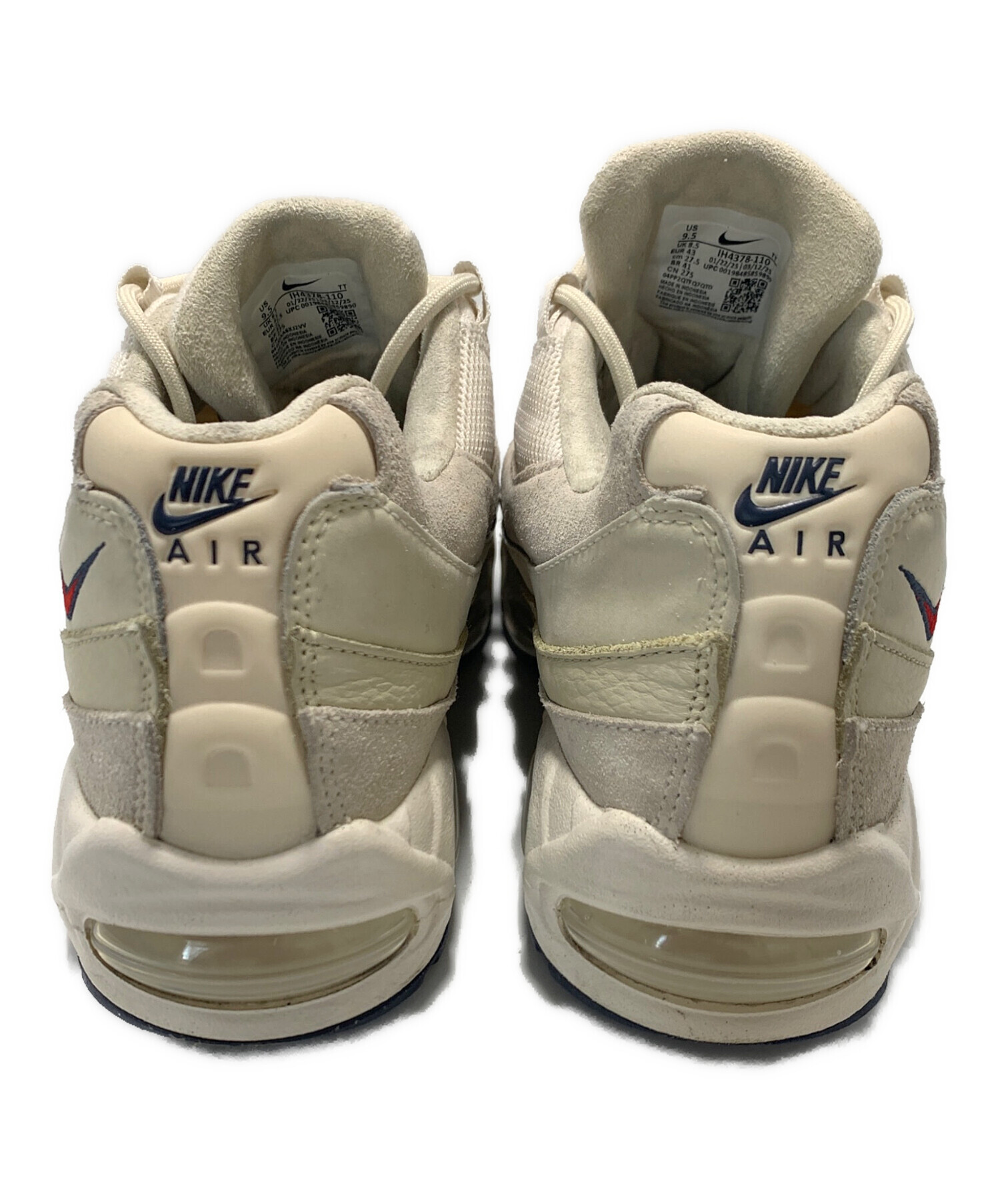 中古・古着通販】NIKE (ナイキ) AIR MAX 95 OG PRM ホワイト サイズ 