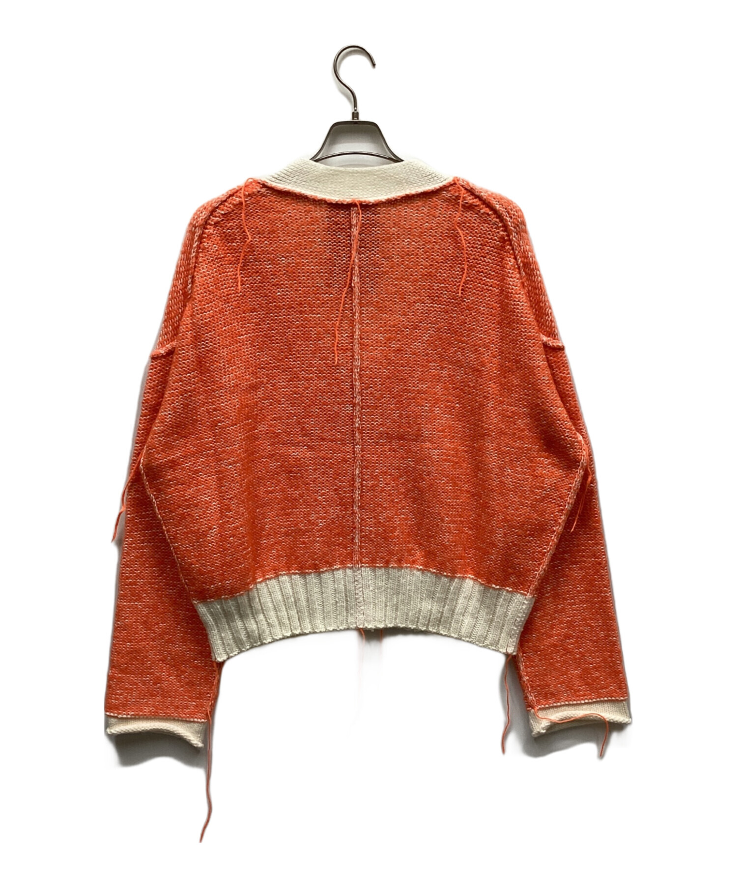 UGLY SWEATER CLUB 近年 カーディガン オレンジ L ■GY09 other - UGLY SWEATER CLUB 近年 カーディガン オレンジ L □GY09の