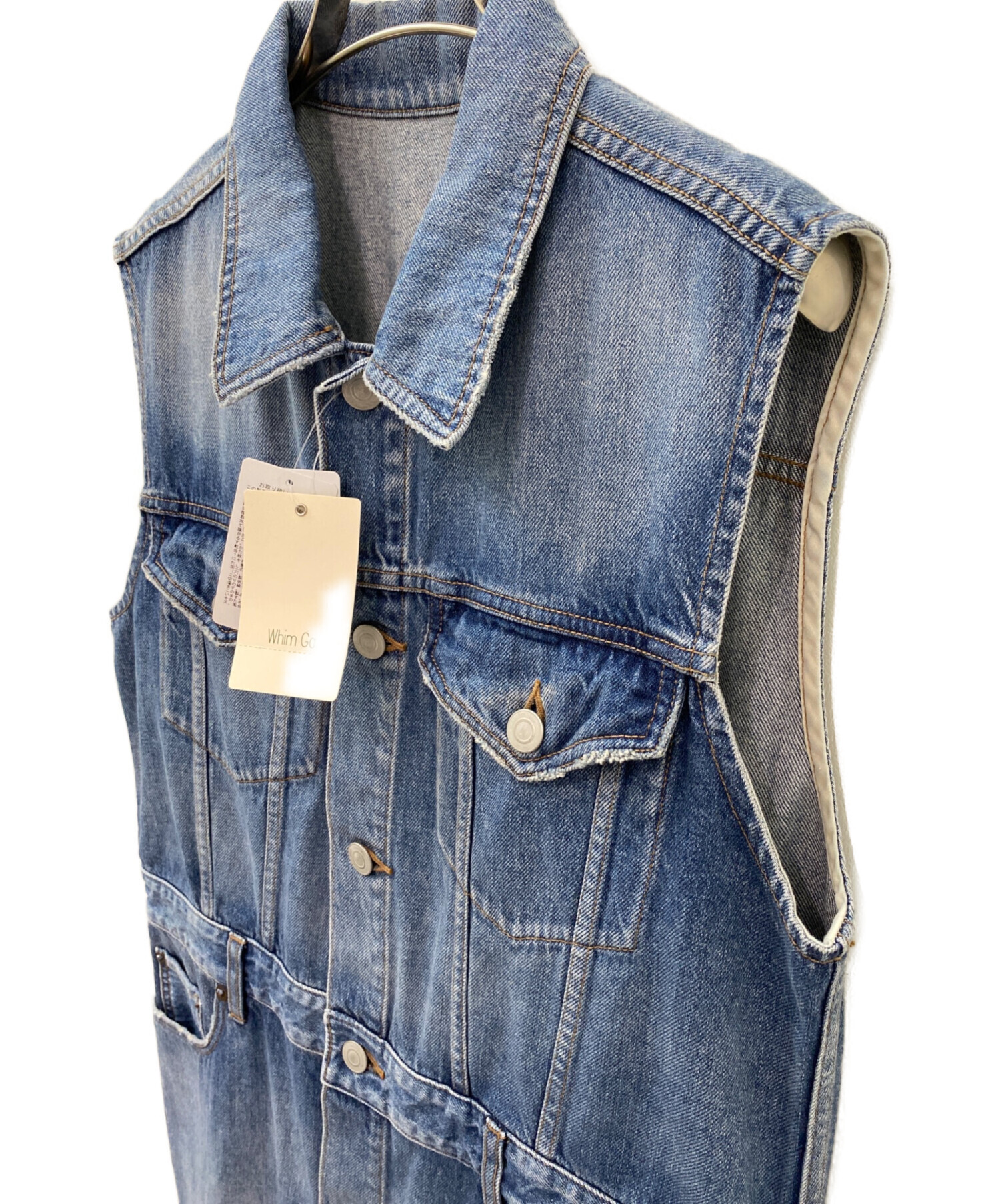 中古・古着通販】Whim Gazette (ウィムガゼット) DENIMワンピース