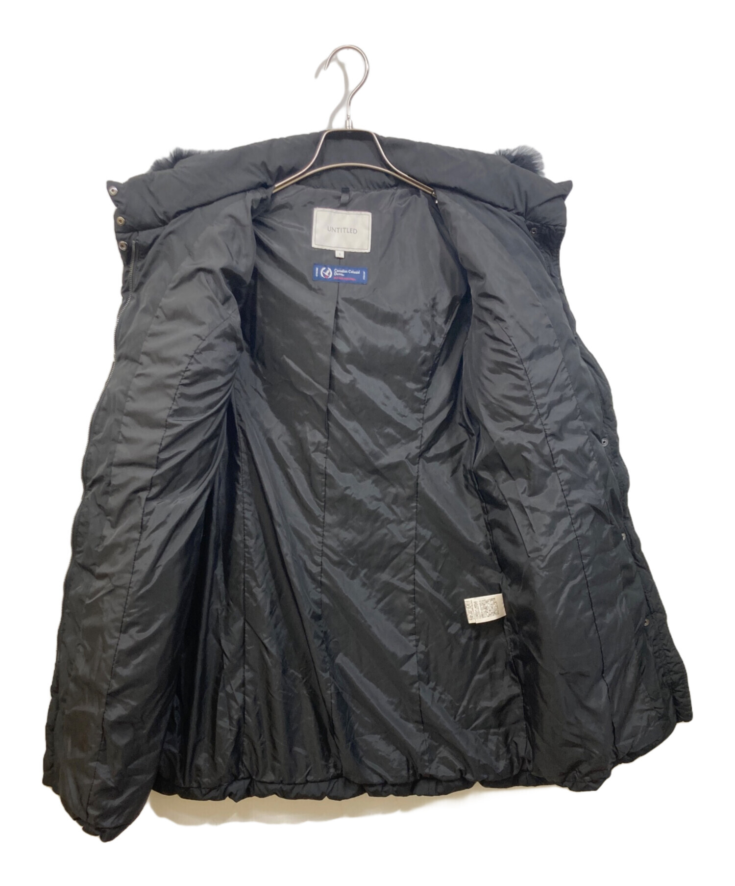 中古・古着通販】UNTITLED (アンタイトル) ロングダウンコート 